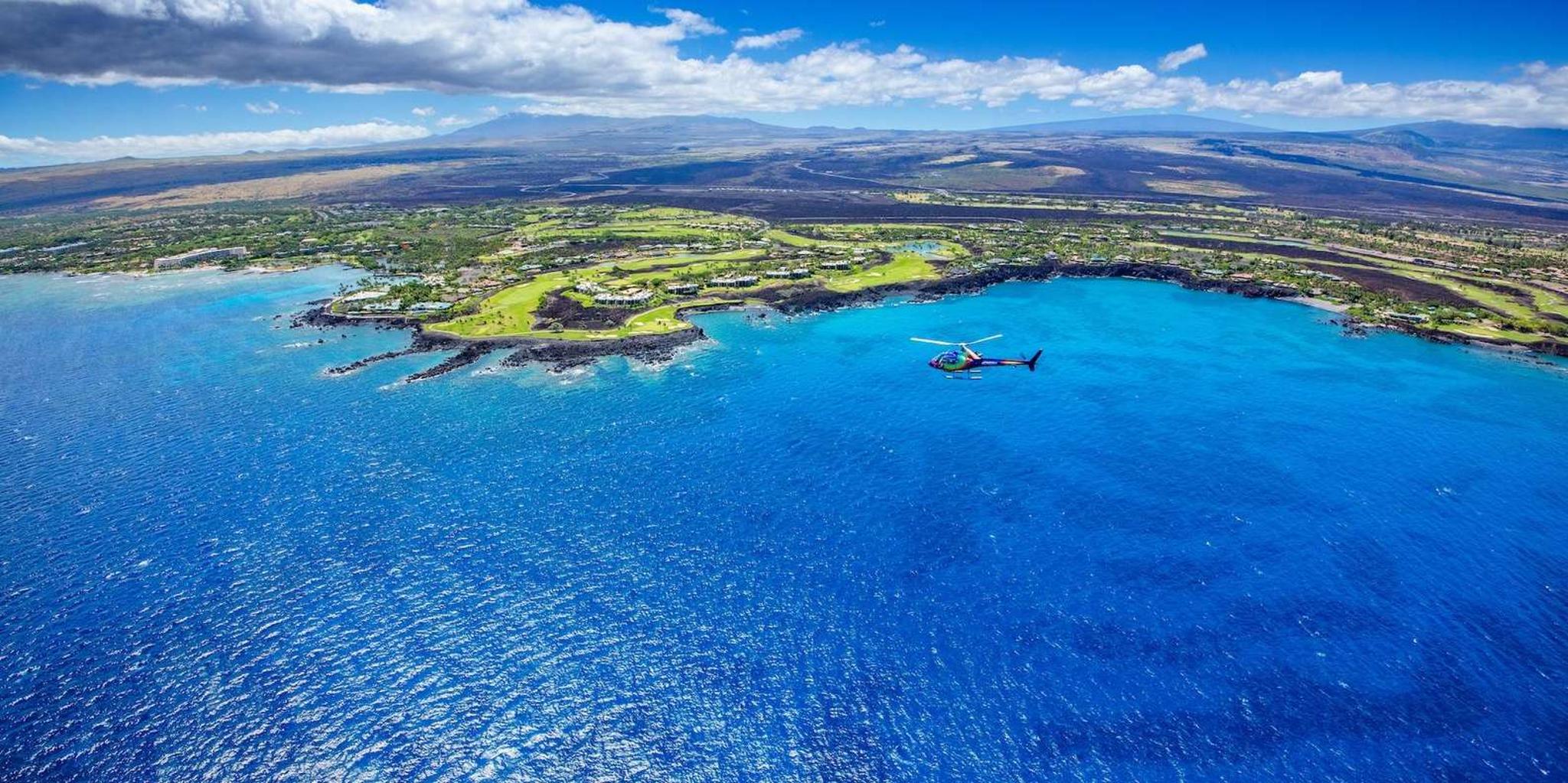 Kailua-Kona Hualalai Volcano Helicopter Tour Doors On/Off 1 hr - Image 2