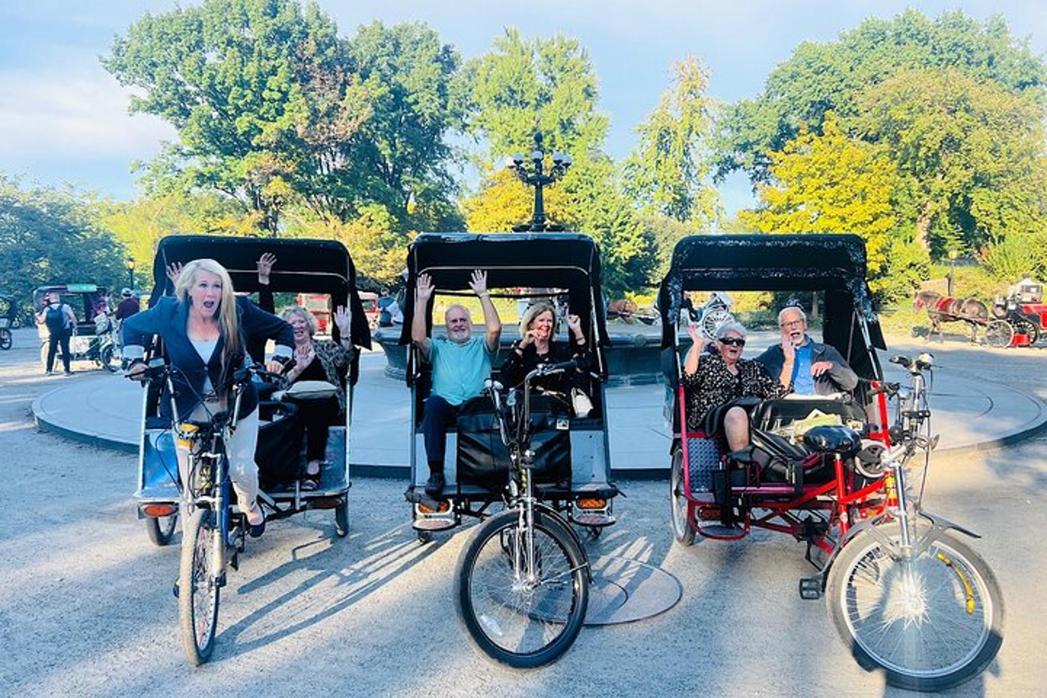 New York Central Park Pedicab Tour