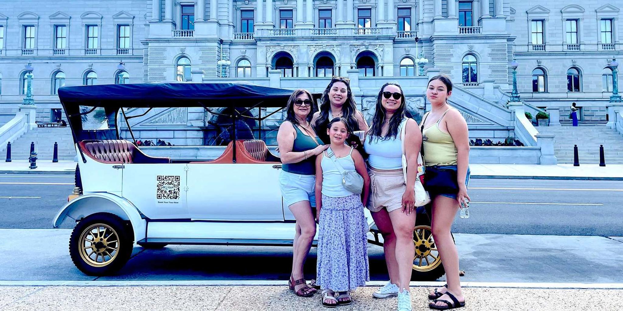 Washington DC Electric Cart and Vintage Car Tour - Image 2