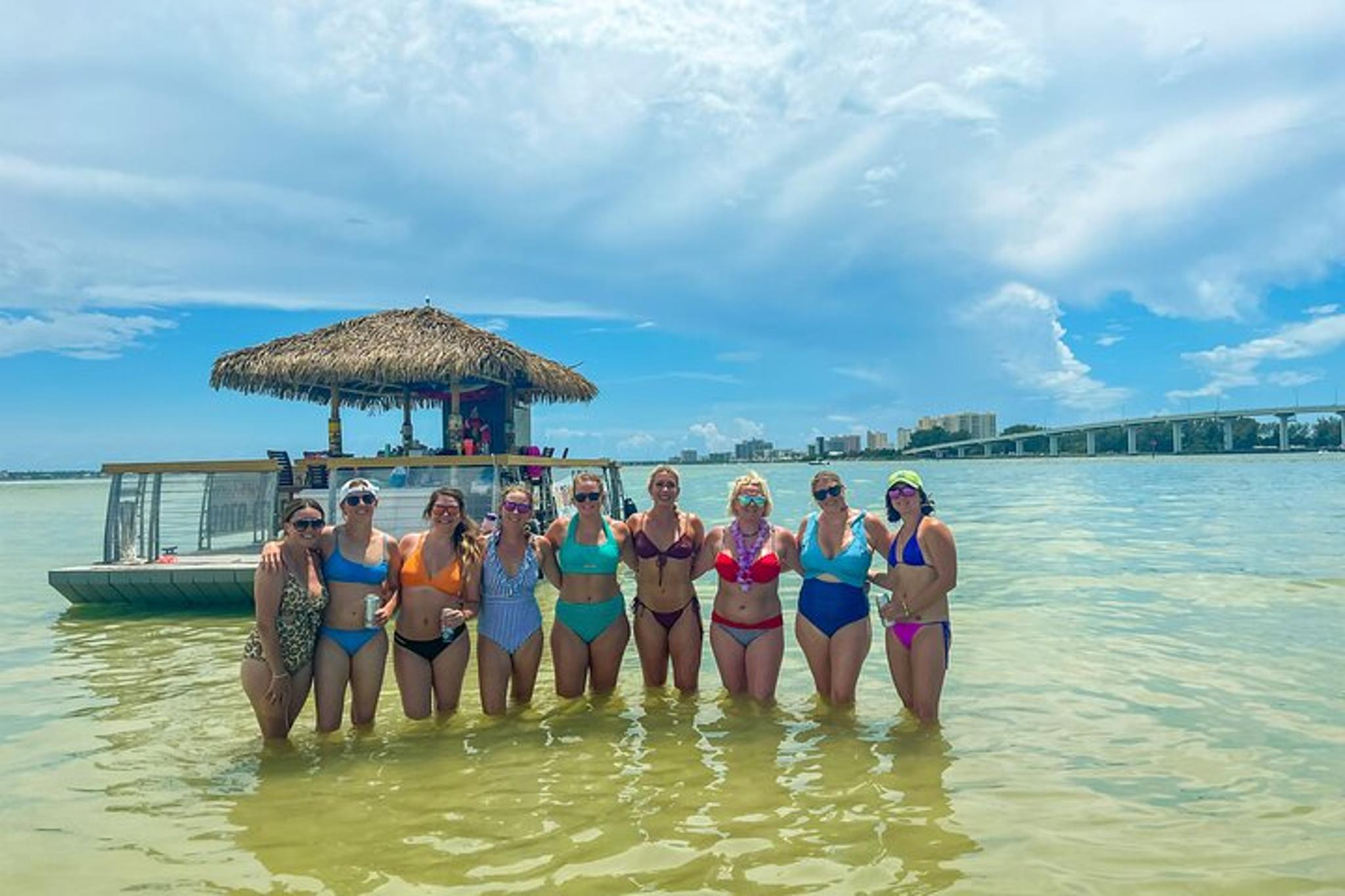 Clearwater Floating Tiki Boat Tour 2 hr - Image 2