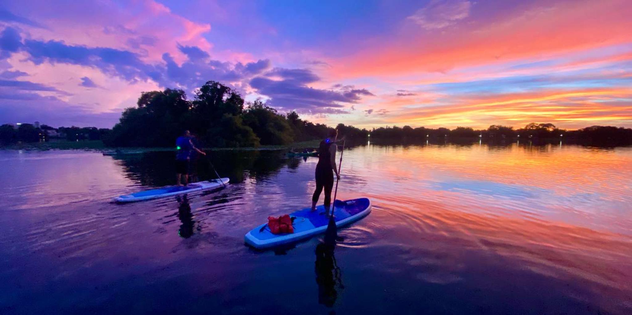 Orlando Clear Kayak or Paddleboard Sunset Tour