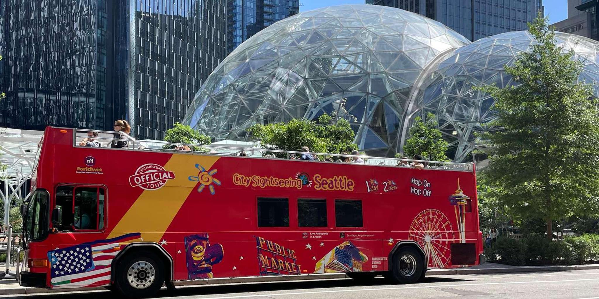 Seattle Hop-On Hop-Off Bus Tour with Cruise - Image 2