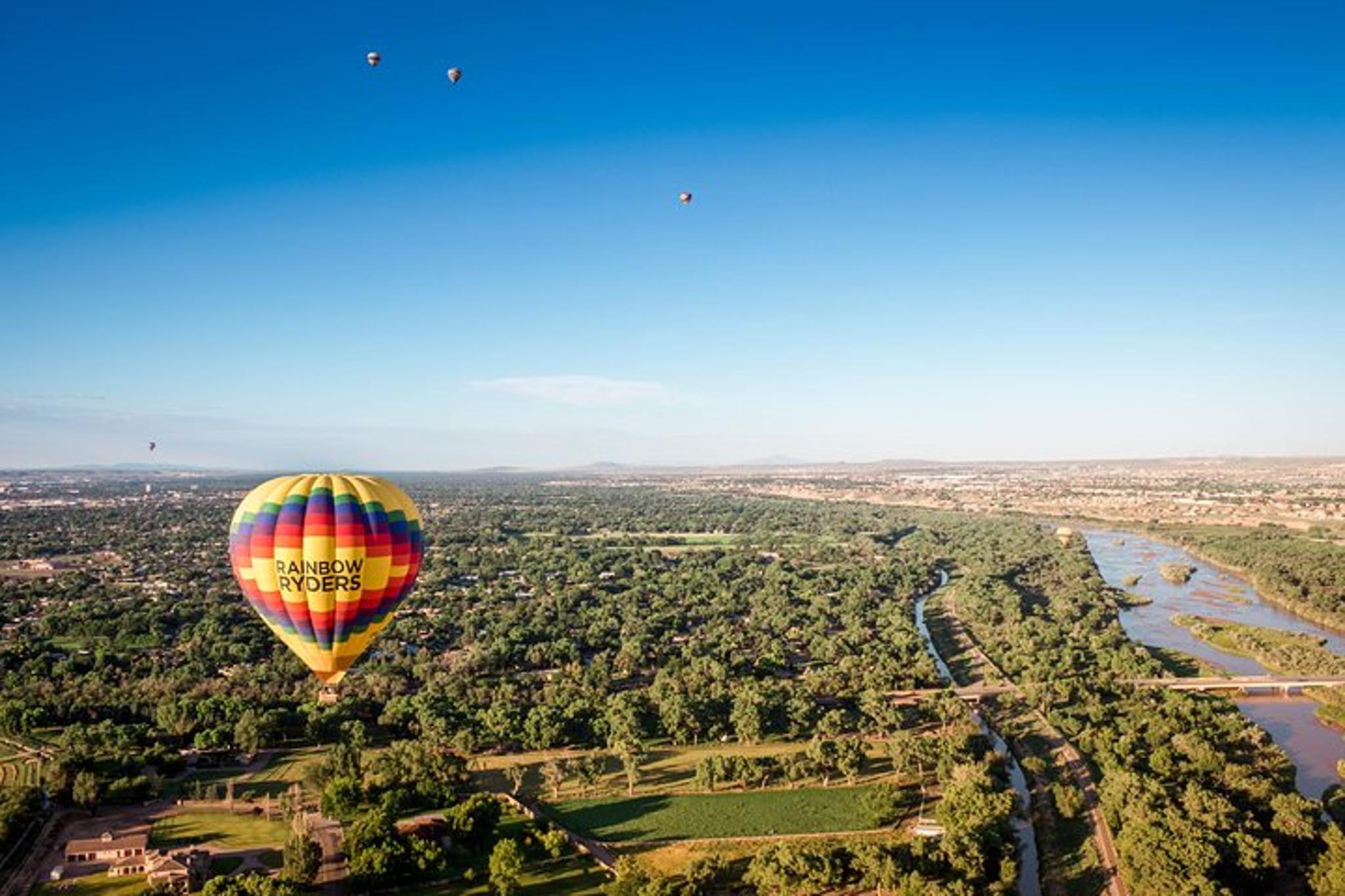 Albuquerque Hot Air Balloon Ride at Sunset - Image 4