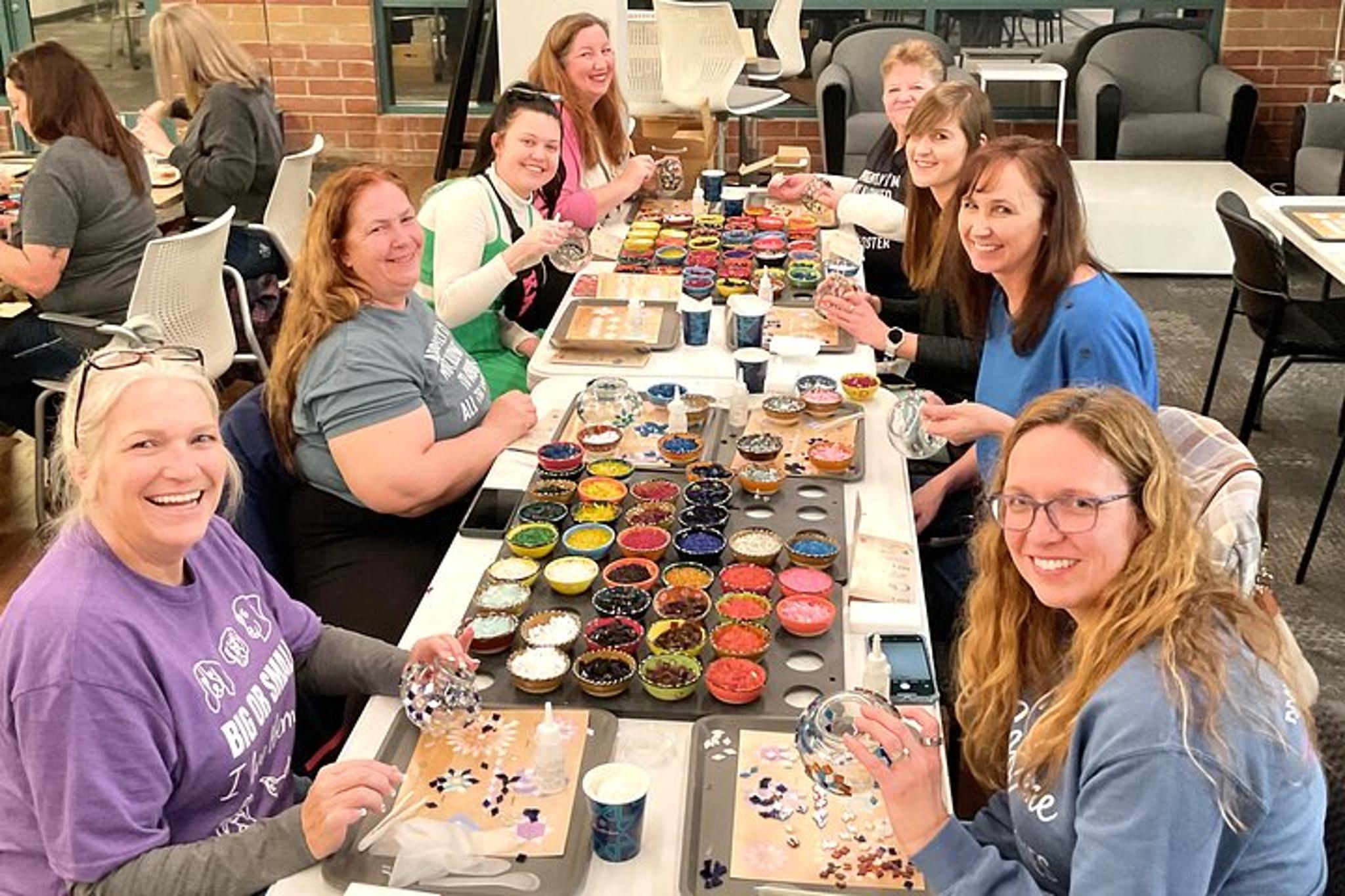 Dallas Mosaic Art Class: Turkish Lamp Workshop