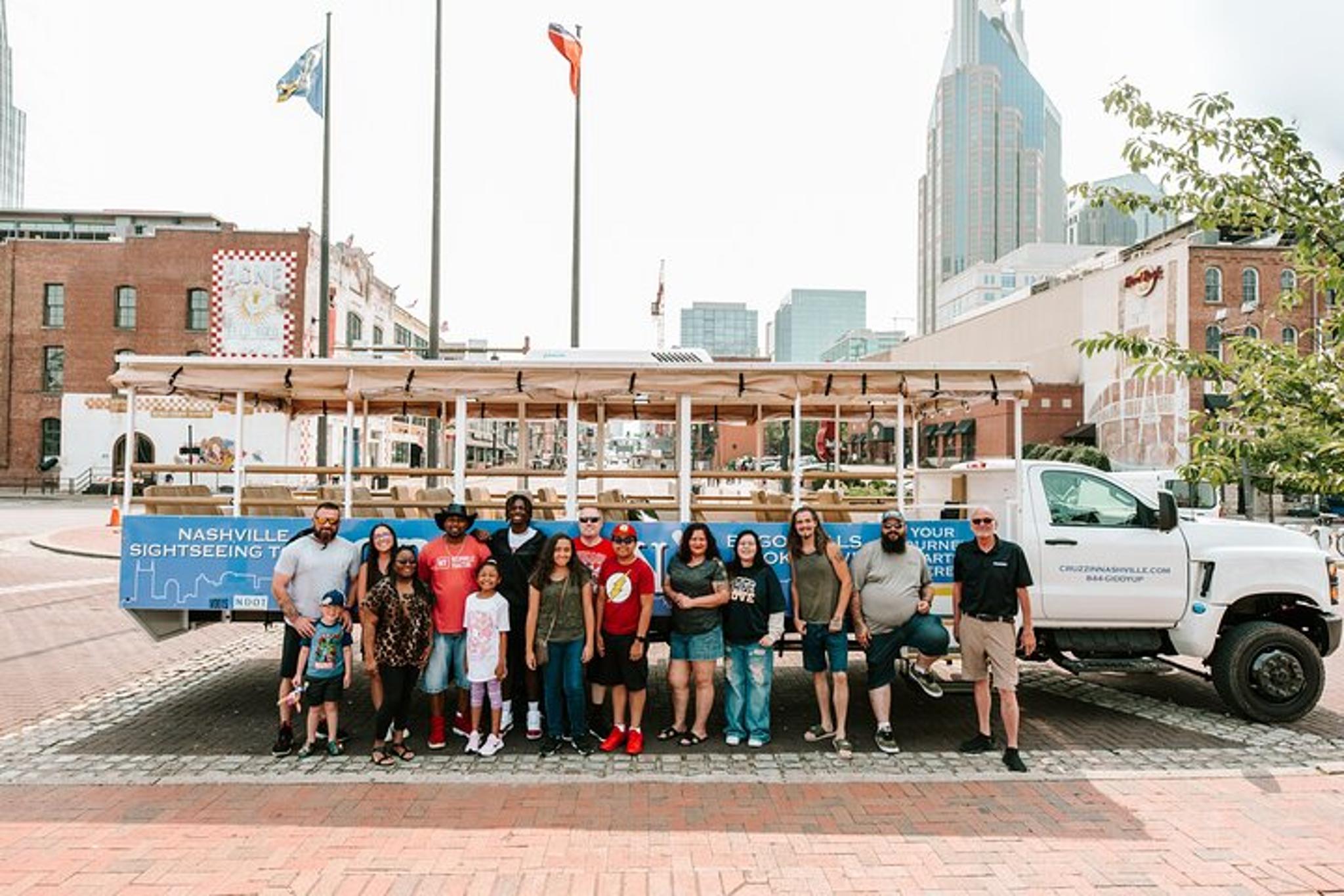 Nashville Sightseeing Tour by Open-Air Vehicle - Image 1