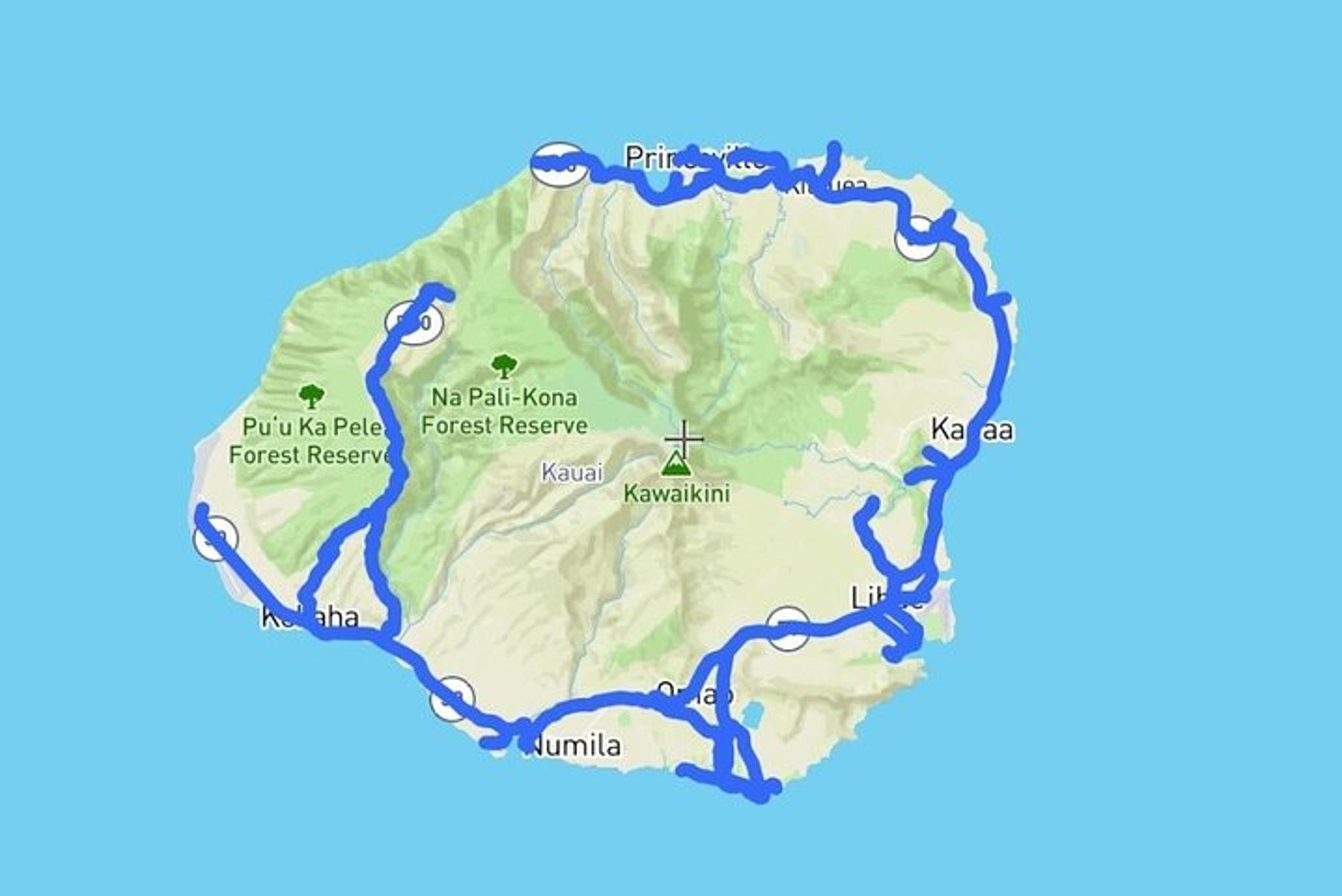 Kauai Self-Guided Audio Driving Tour