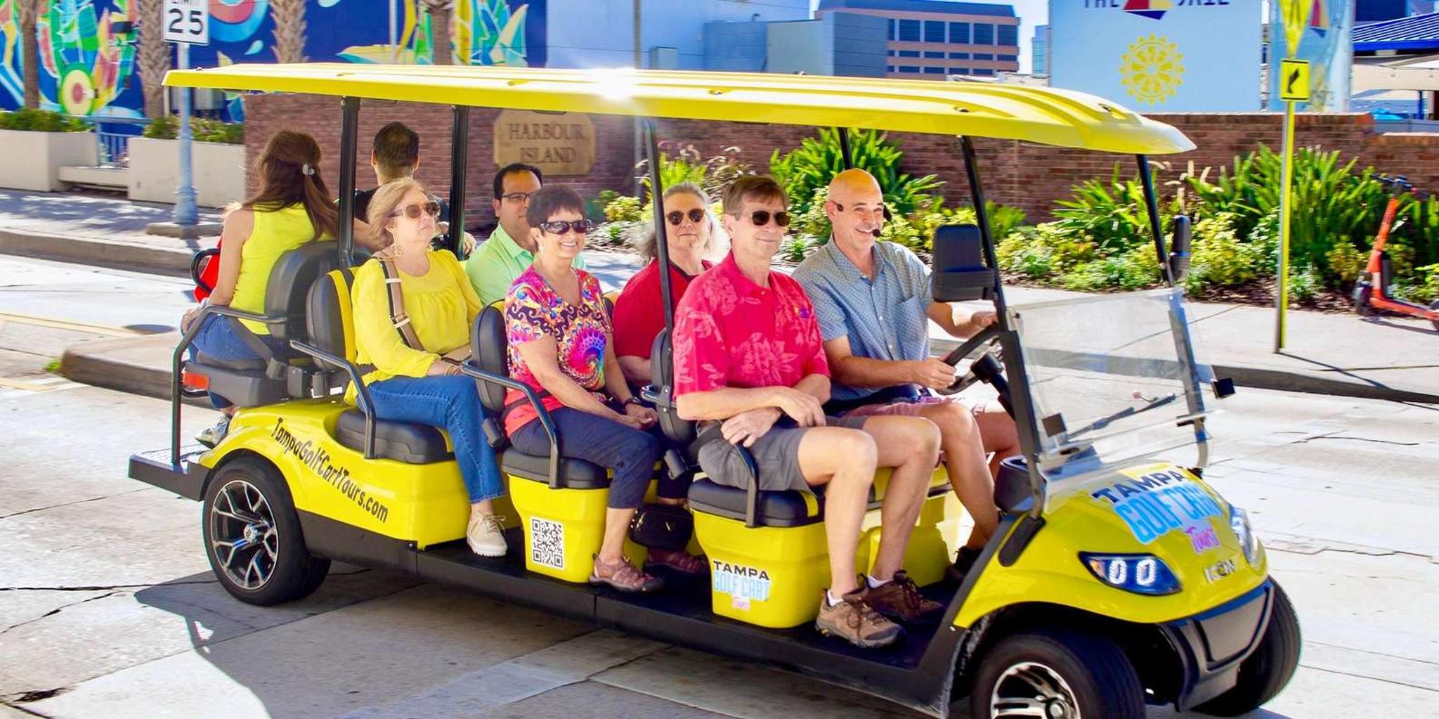 Tampa City Tour in Electric Golf Cart - Image 6