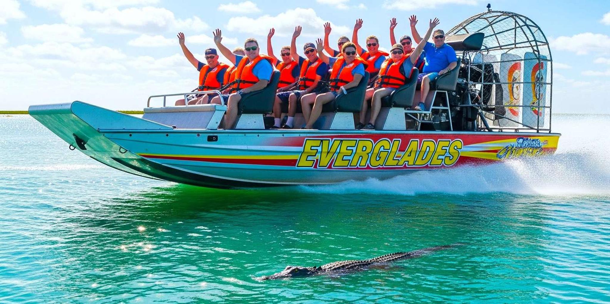Miami Everglades Airboat Gator Spotting Tour