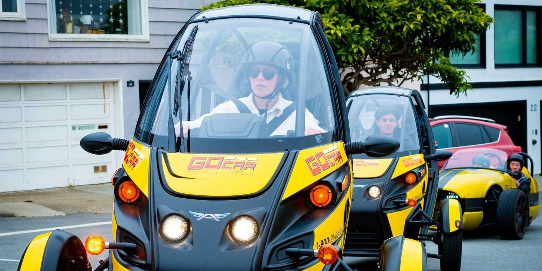 San Francisco GoCar E-Sport Tour to Muir Woods