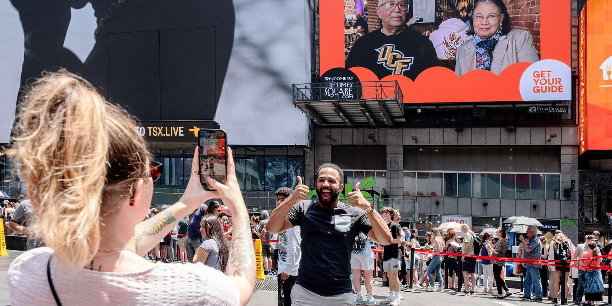 New York City Times Square Billboard Experience