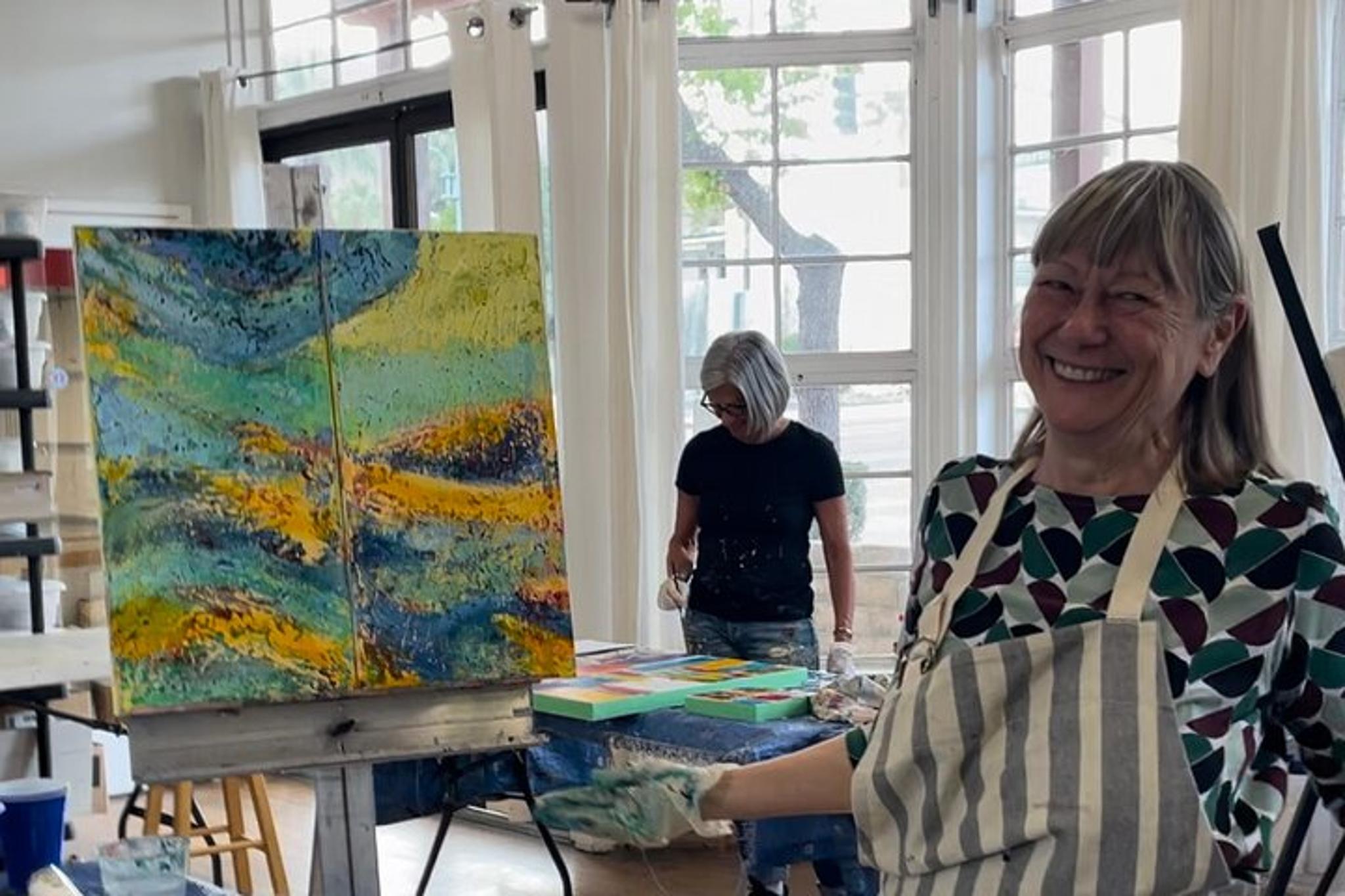 Palm Springs Abstract Painting Workshop
