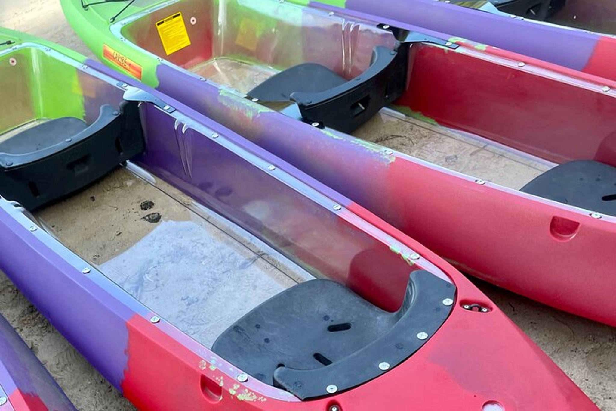 Kailua-Kona Clear Bottom Kayak Rental
