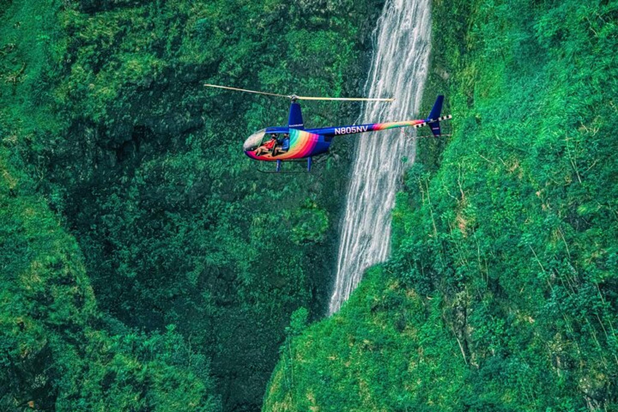 Oahu Helicopter Tour Doors-Off 60 Min - Image 2