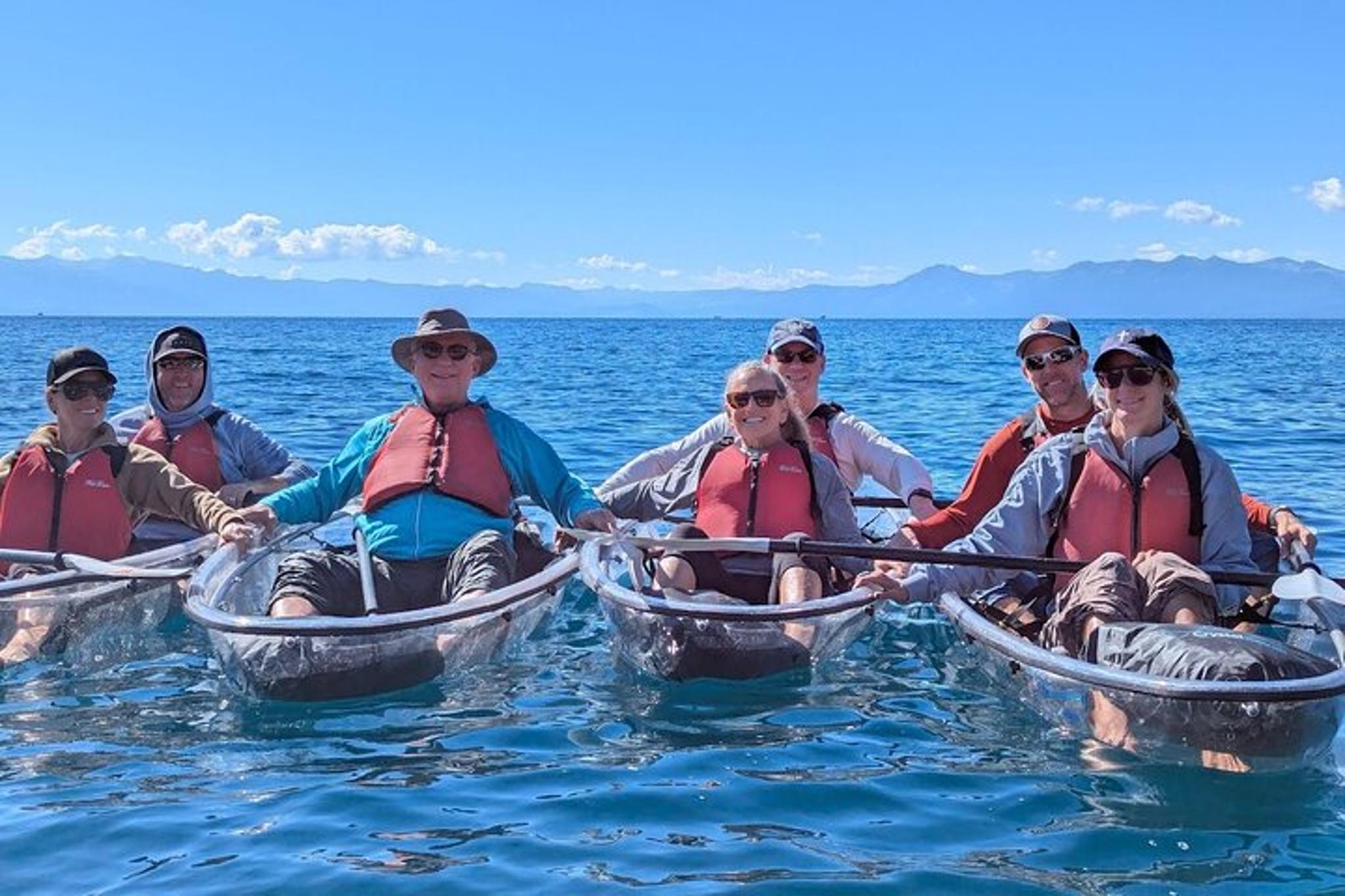 Lake Tahoe Clear Kayak Tour