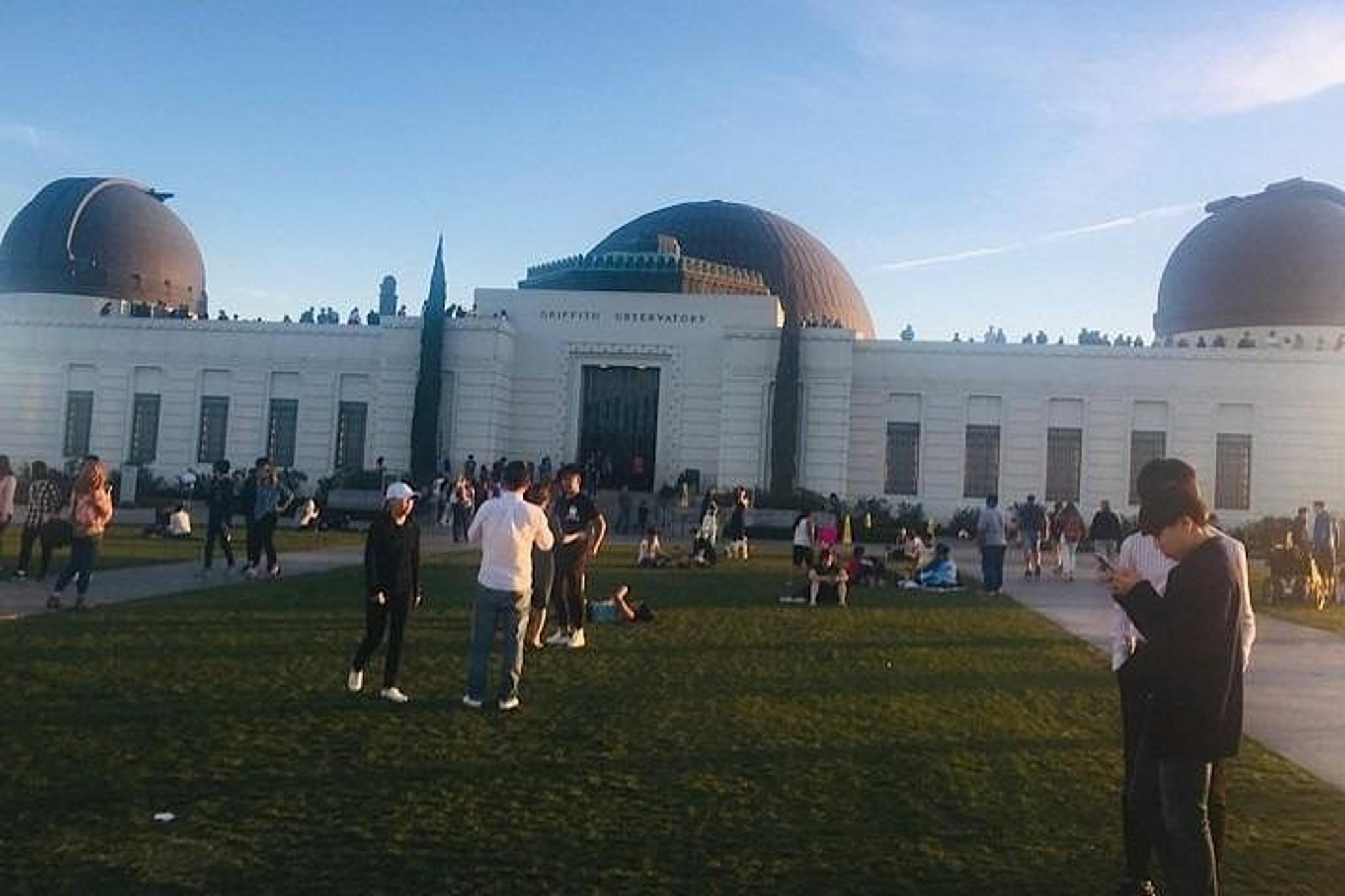 Los Angeles Griffith Observatory and Hollywood Walk Tour