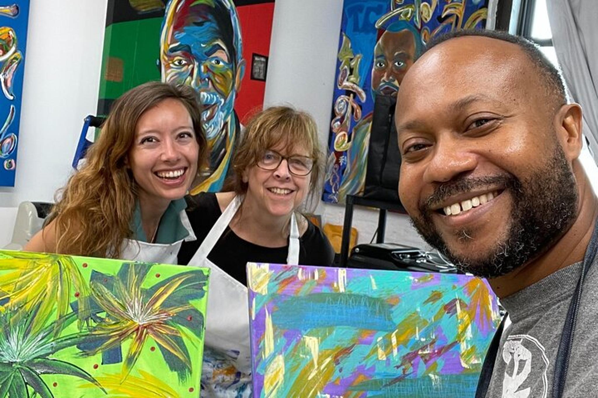 New York City Abstract Painting Class - Image 3