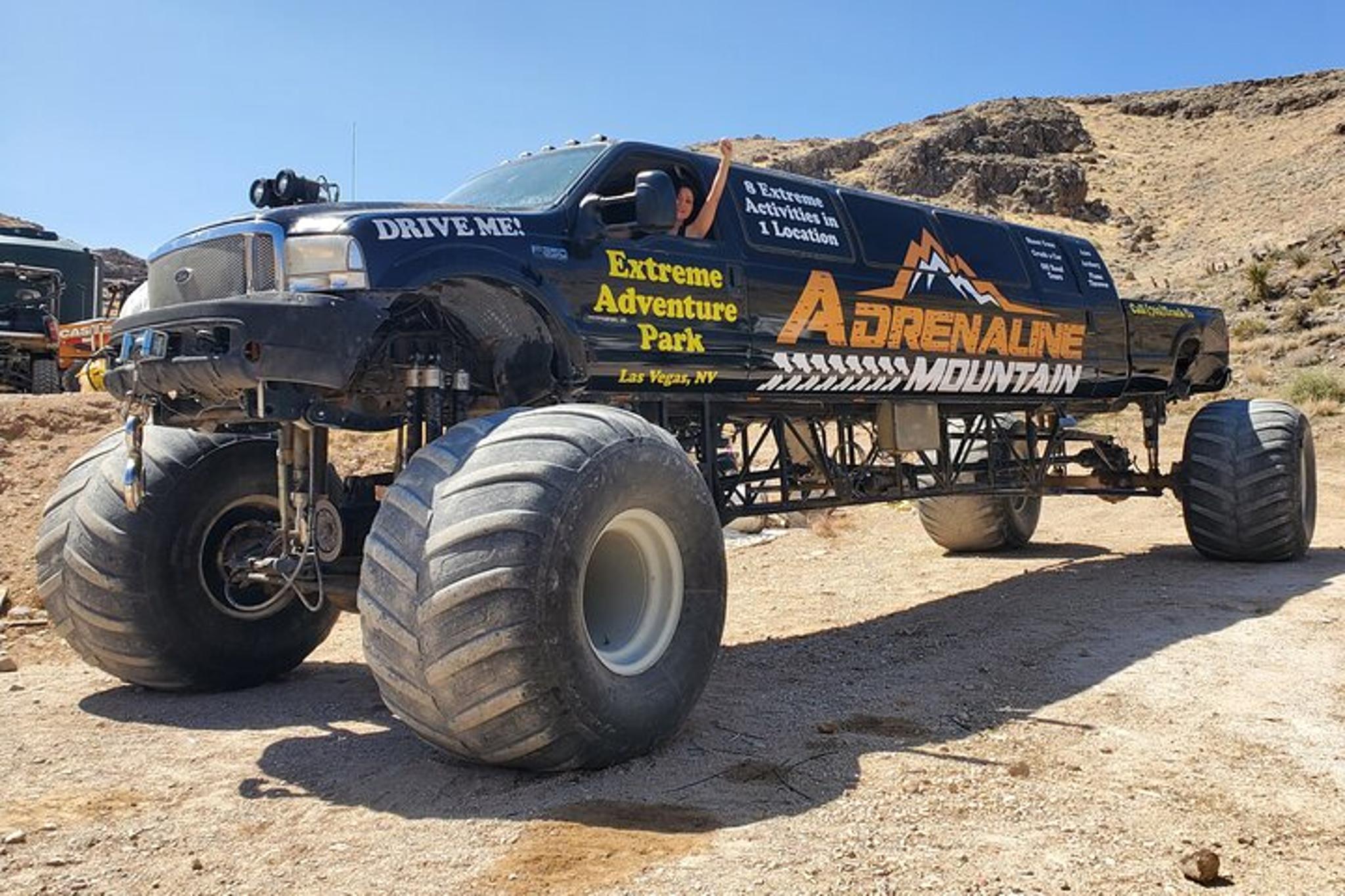Las Vegas Monster Truck Driving & Shooting Adventure - Image 1