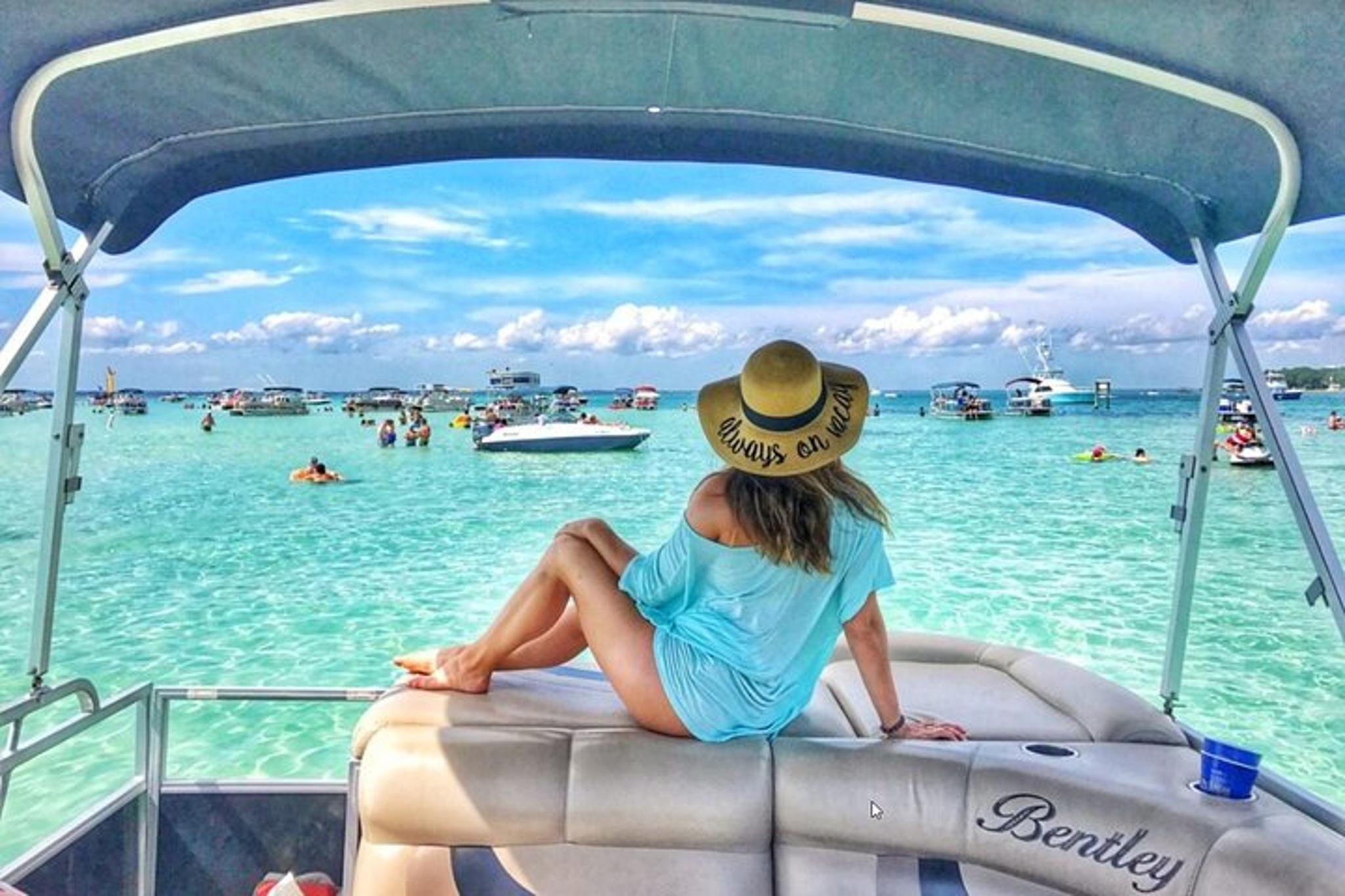 Fort Walton Beach Crab Island Boat Rental - Image 1