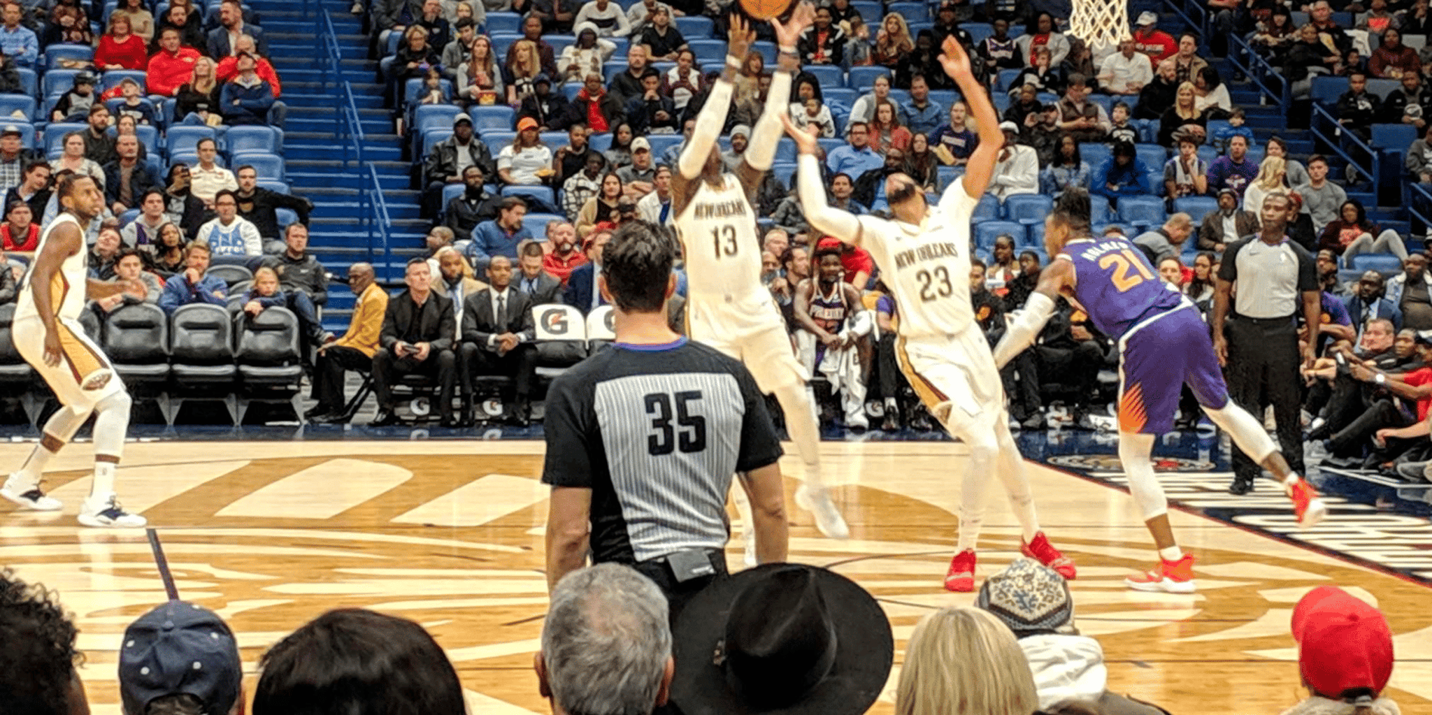 New Orleans Pelicans Basketball Game Ticket - Image 5