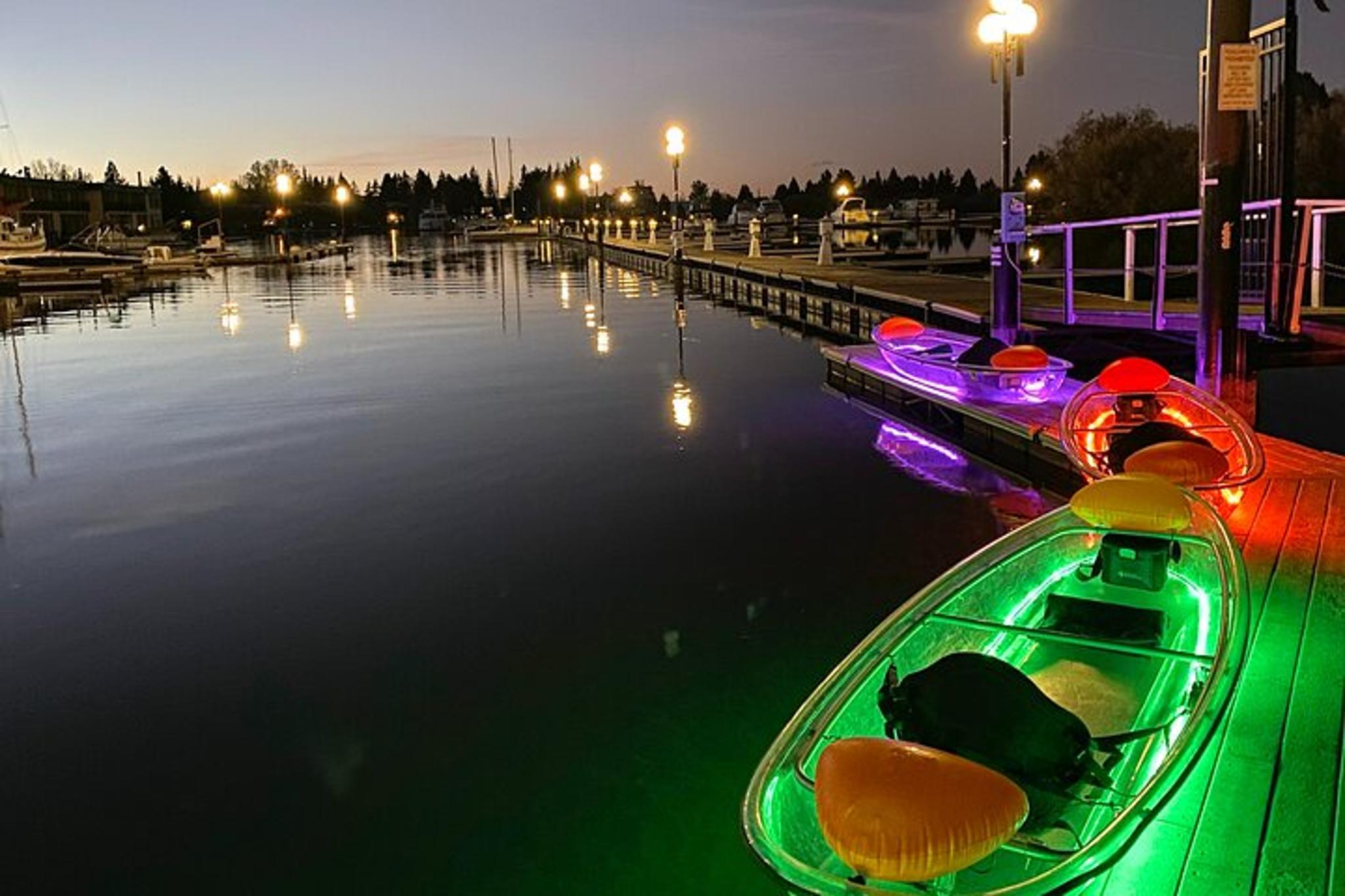 Lake Tahoe LED Glow Clear Kayak Tour - Image 2
