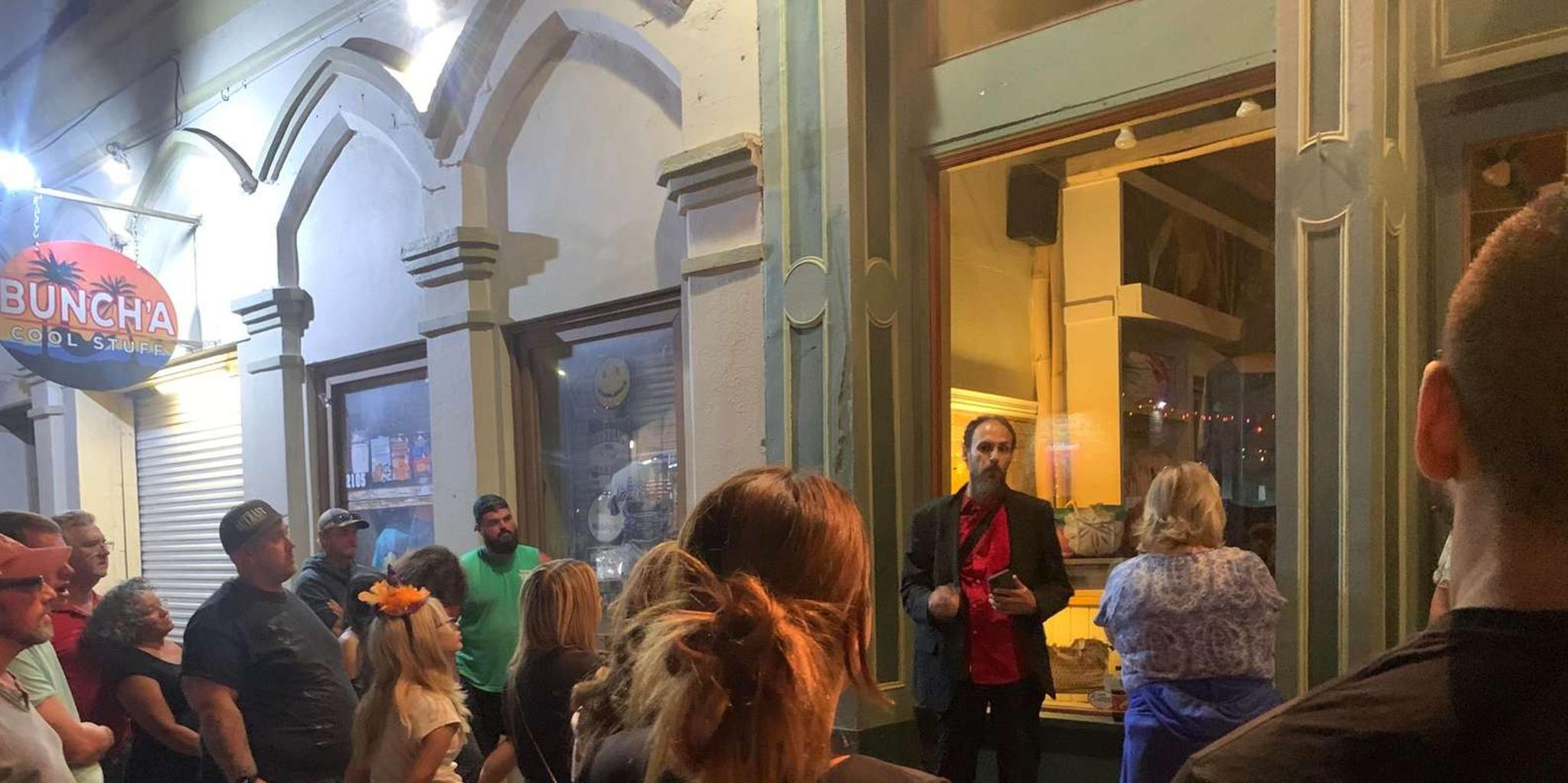 Galveston Ghost Hunting Tour in the Strand District