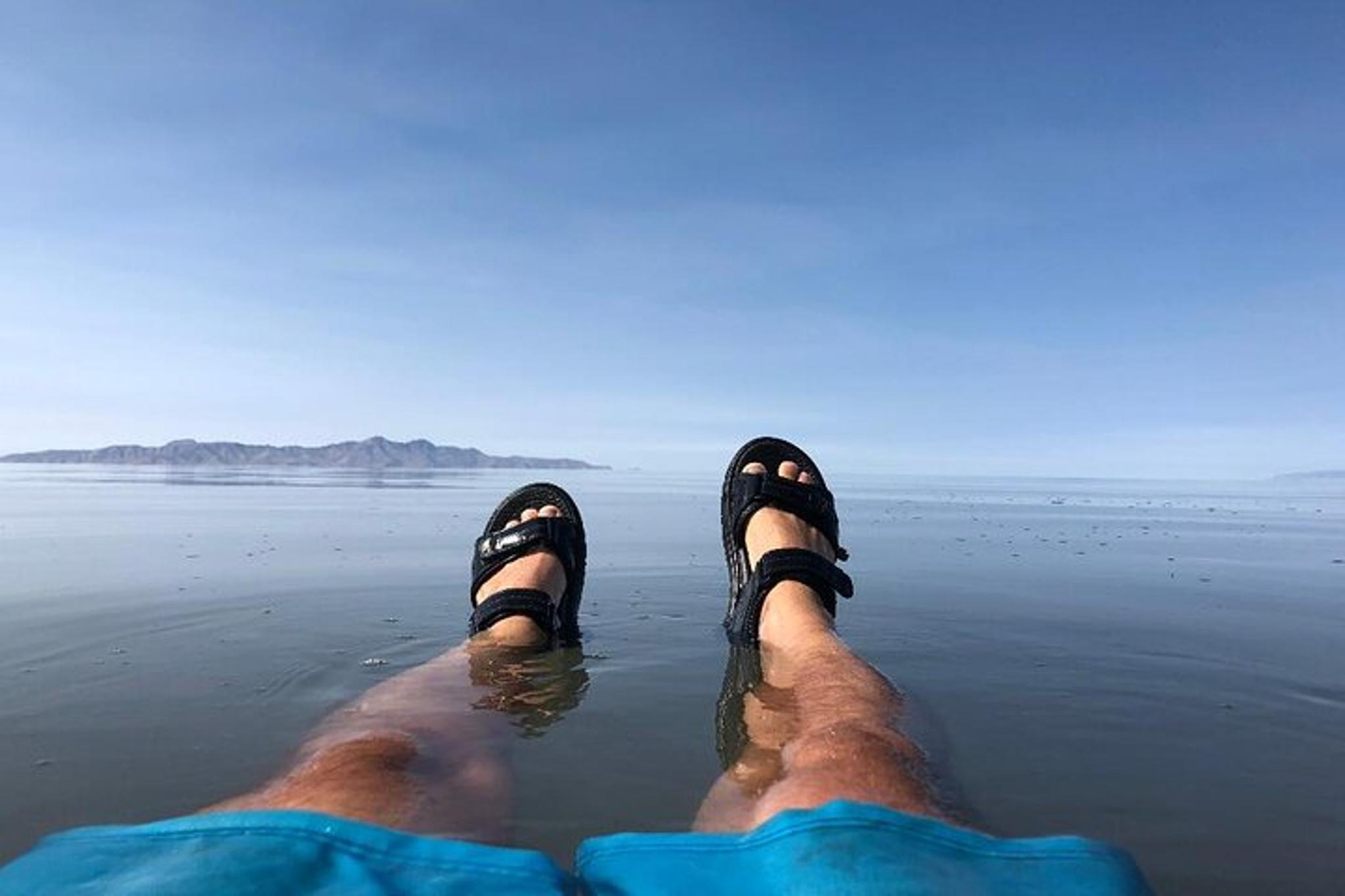 Salt Lake Boat Tour with Swimming 2 hr