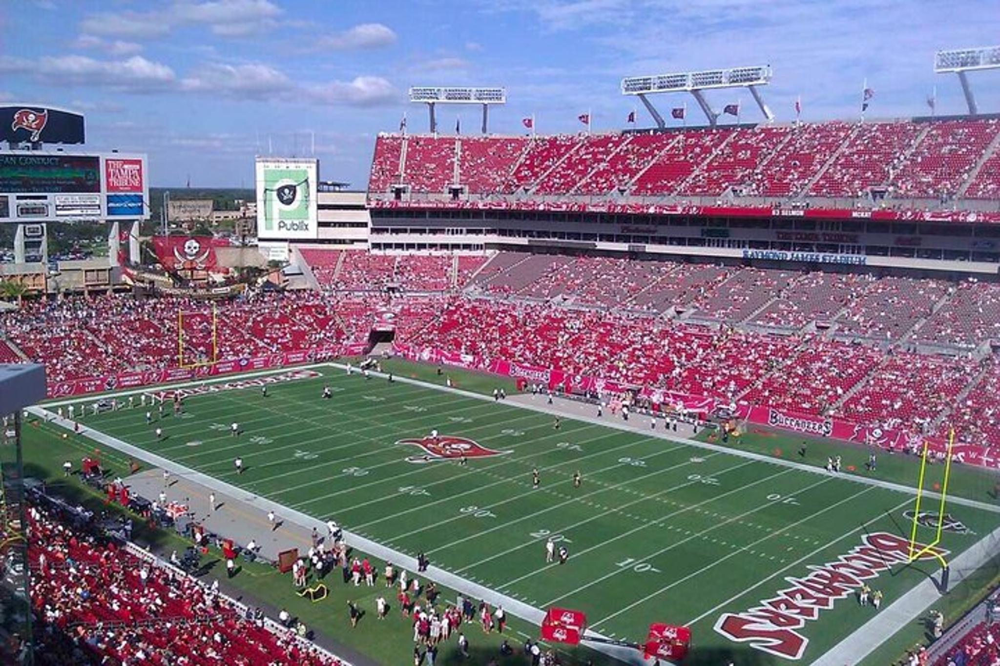 Tampa Bay Buccaneers Football Game at Raymond James Stadium - Image 5