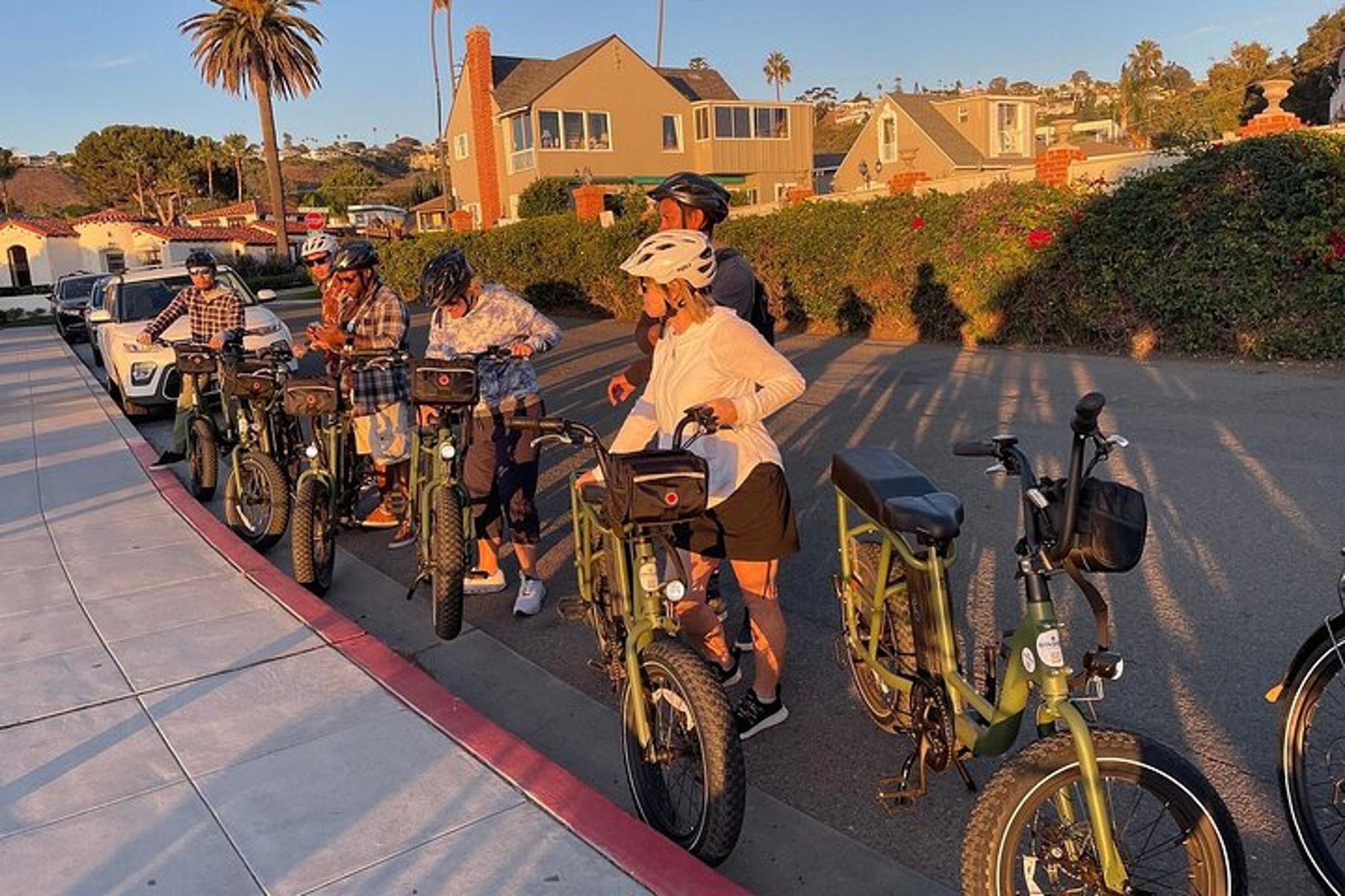 La Jolla Electric Bike Tour at Sunset