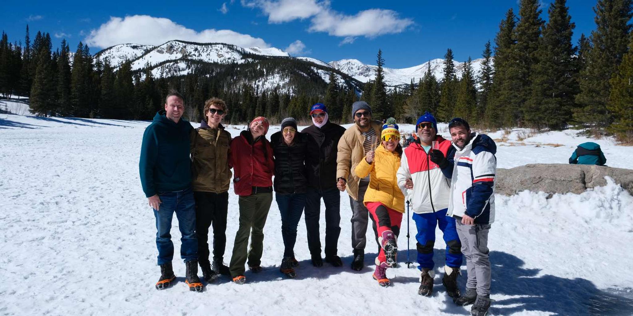 Denver Snowshoeing Tour in Rocky Mountains