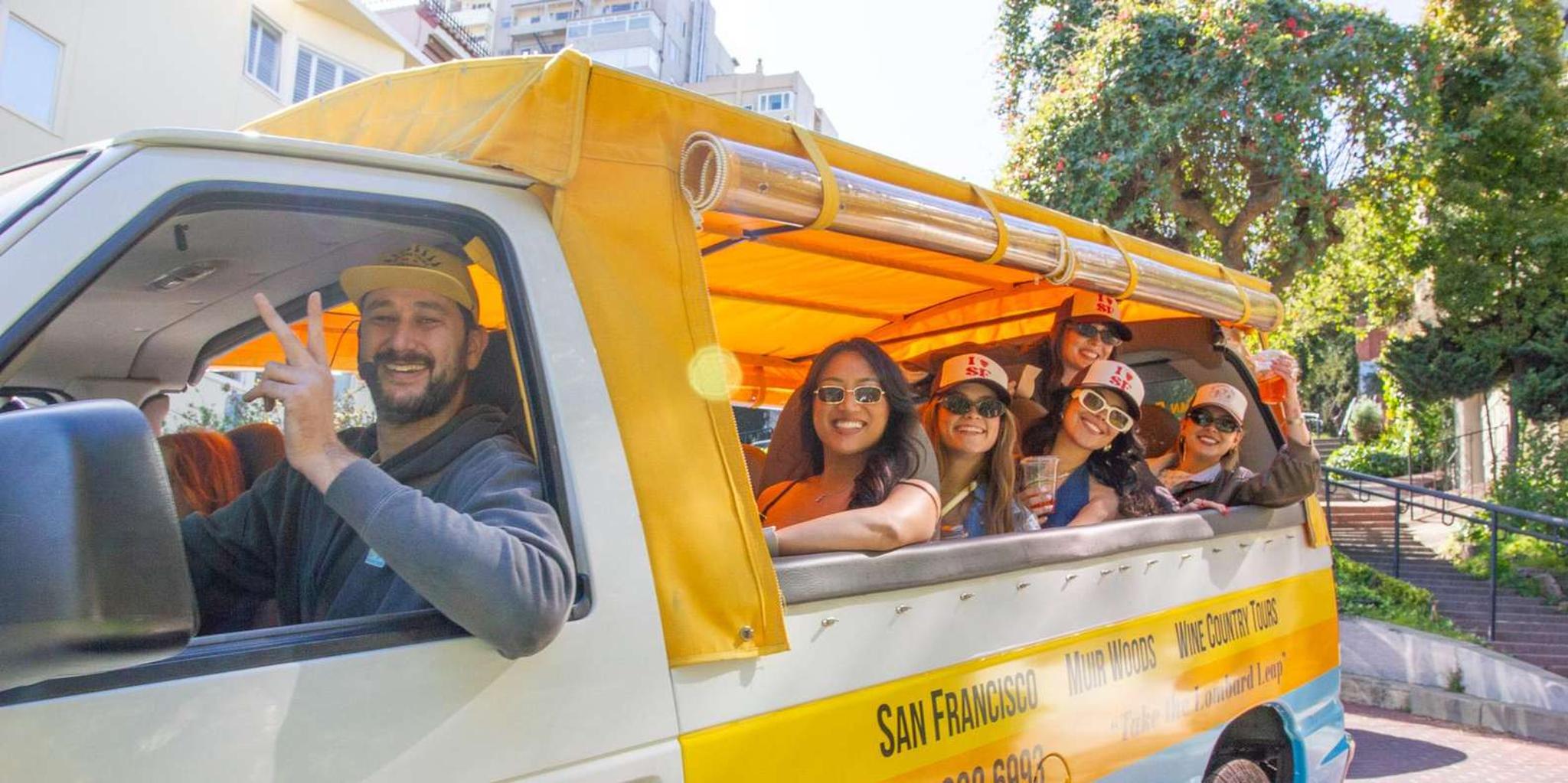 San Francisco Private Open-Air Van Tour