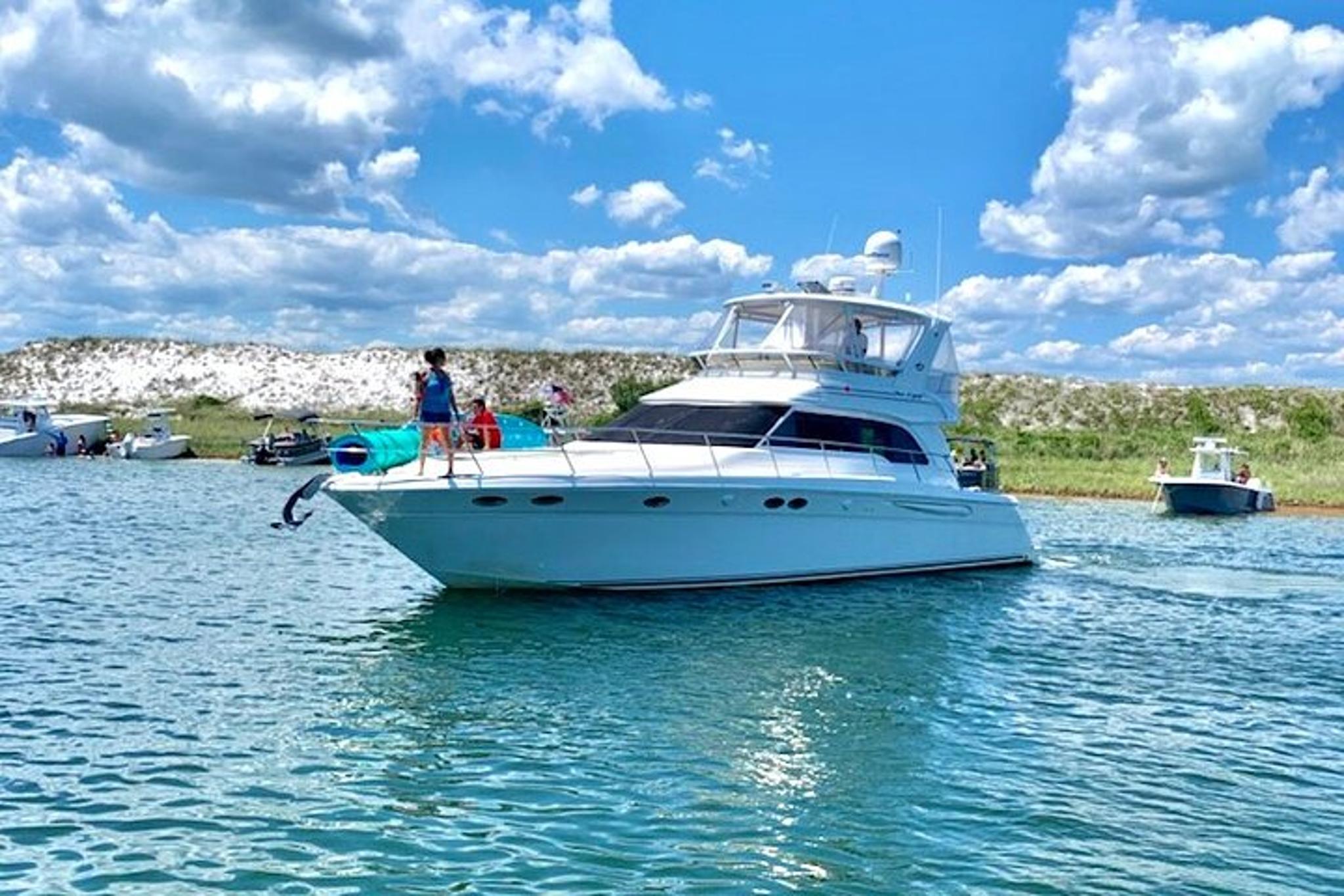 Pensacola Yacht Tour with Beach Stop and Paddle Boarding
