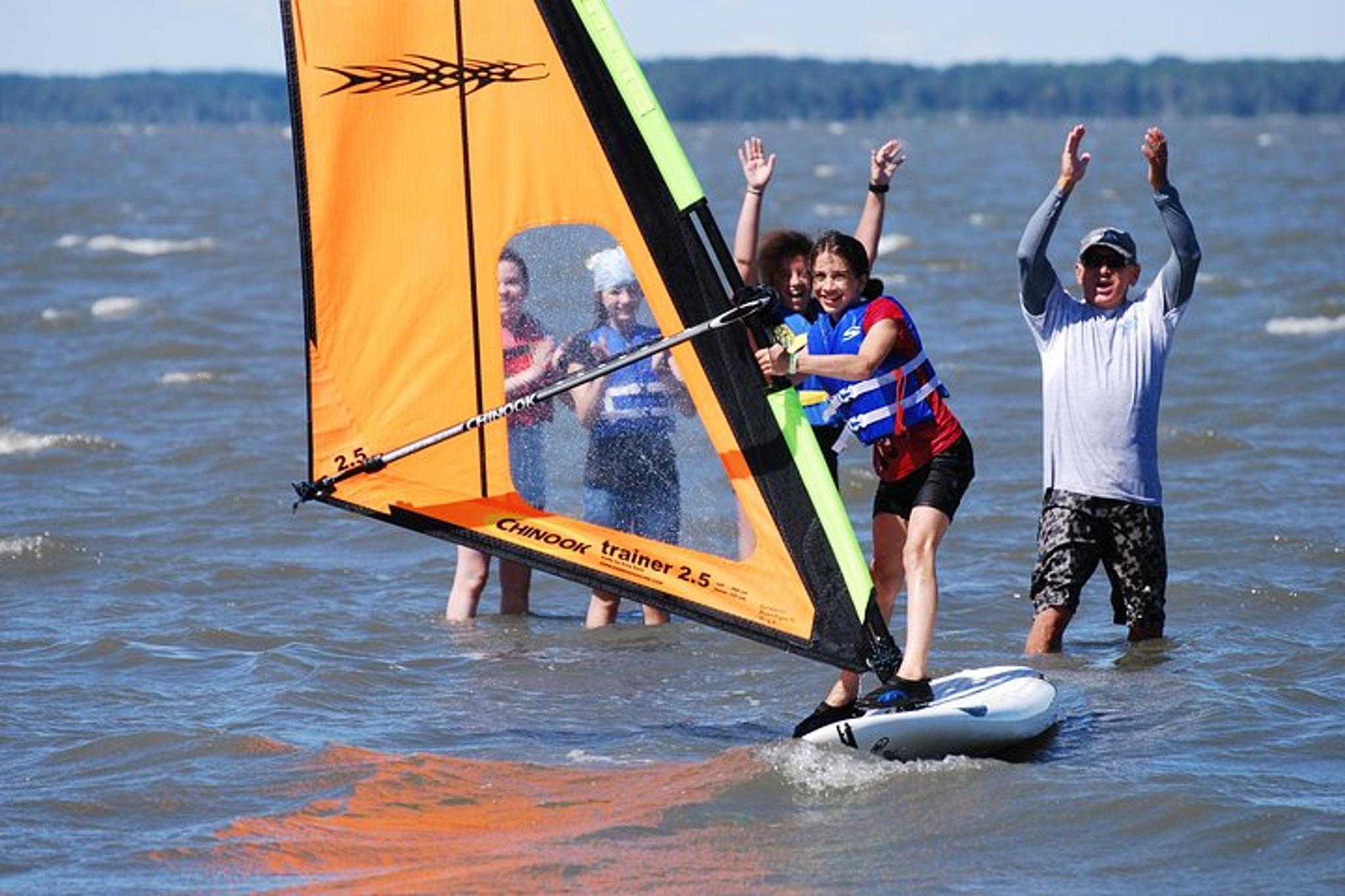 Rehoboth Bay Windsurfing Lesson