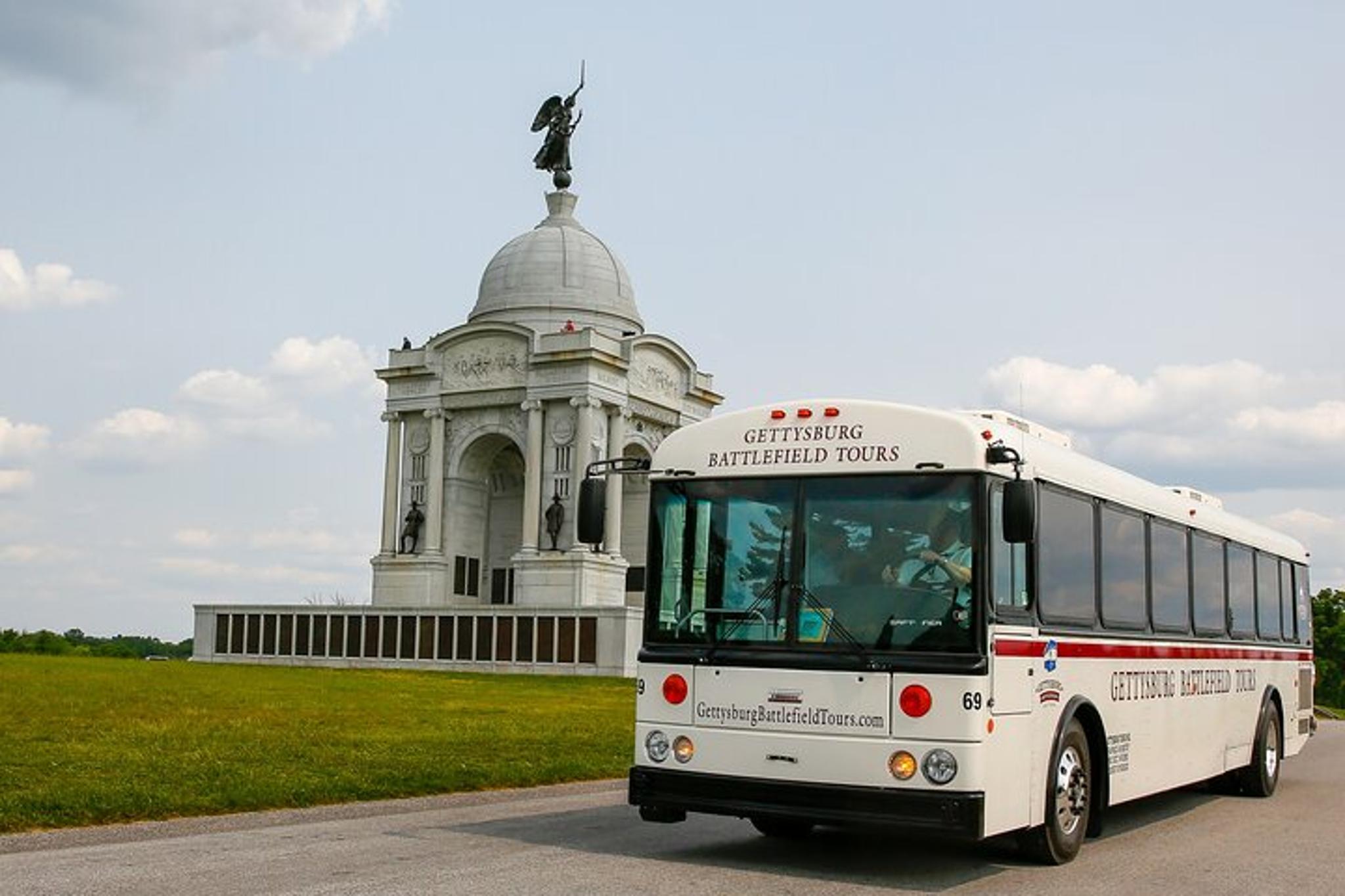 Gettysburg Battlefield Guided History Bus Tour 2 hr