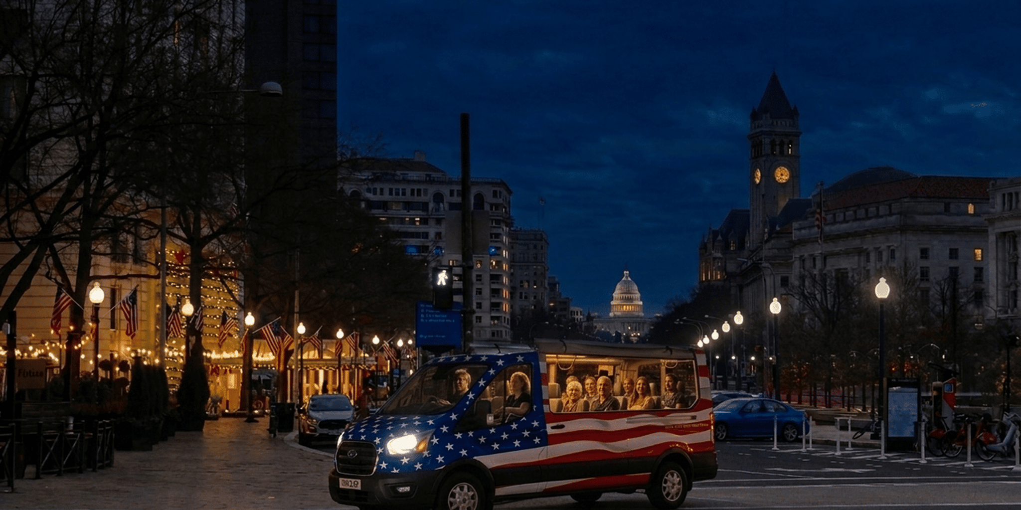 Washington DC Monuments Open-Air Moonlight Tour - Image 6