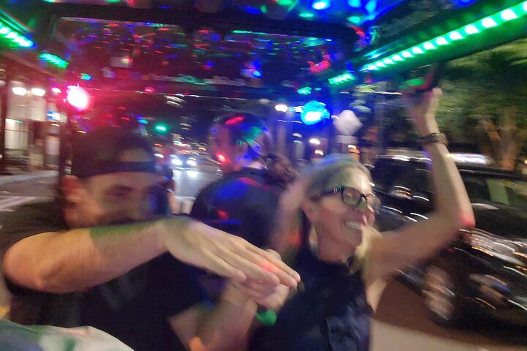 Charlotte Bar Crawl on Disco Golf Cart - Image 6