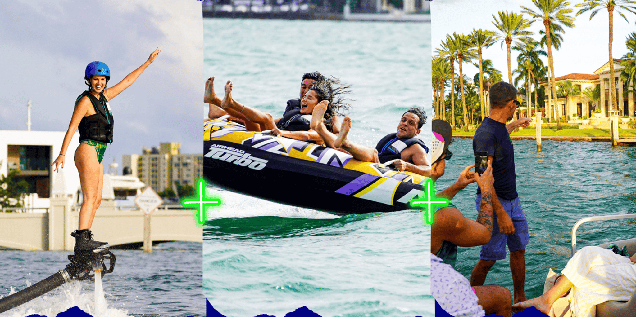 Miami Flyboard and Tubing Boat Tour - Image 2