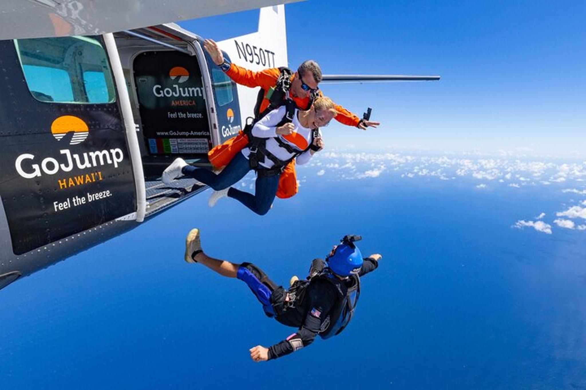 Hawaii Tandem Skydiving Experience 3 hr