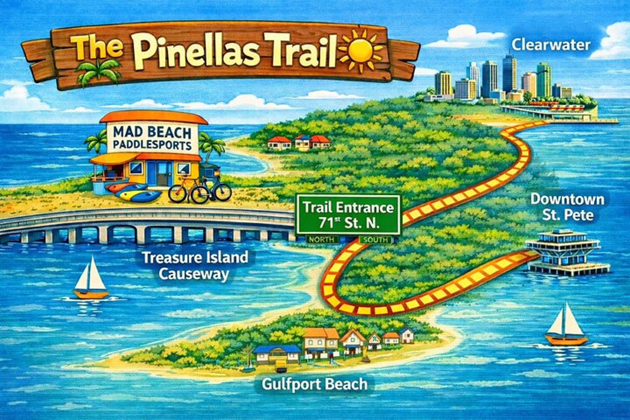 Pinellas Trail Electric Bike Rental Half Day