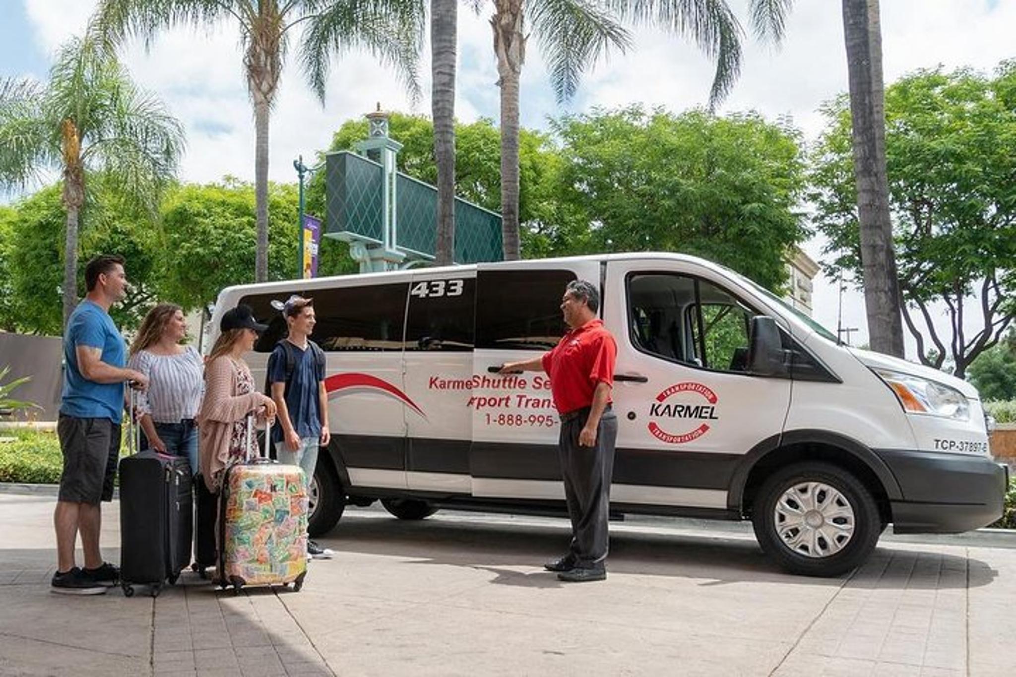 Anaheim Private Van Transfer to Long Beach Airport