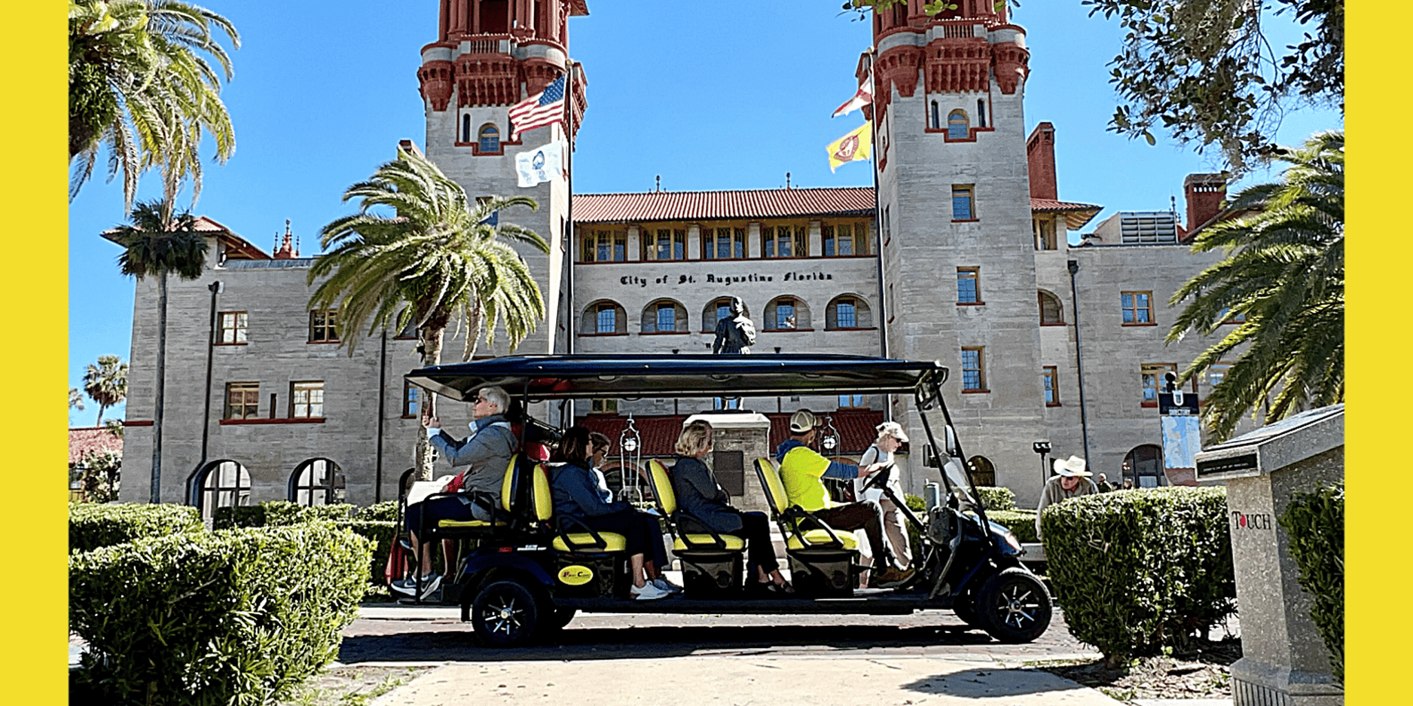 St. Augustine History Tour by Golf Cart - Image 2