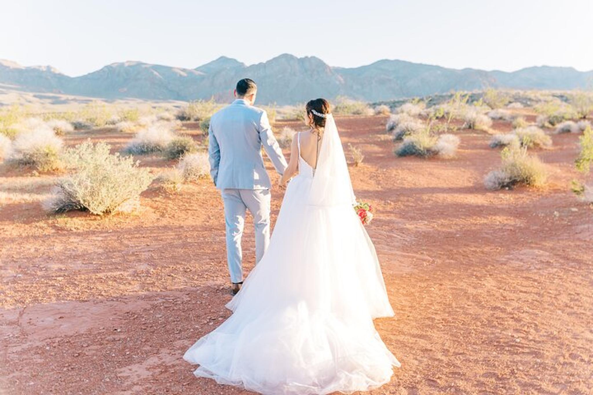 Valley of Fire Wedding Ceremony in French - Image 5