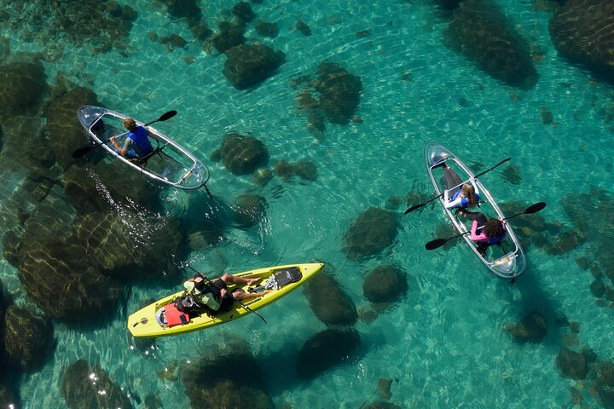 Lake Tahoe Clear Kayak Tour