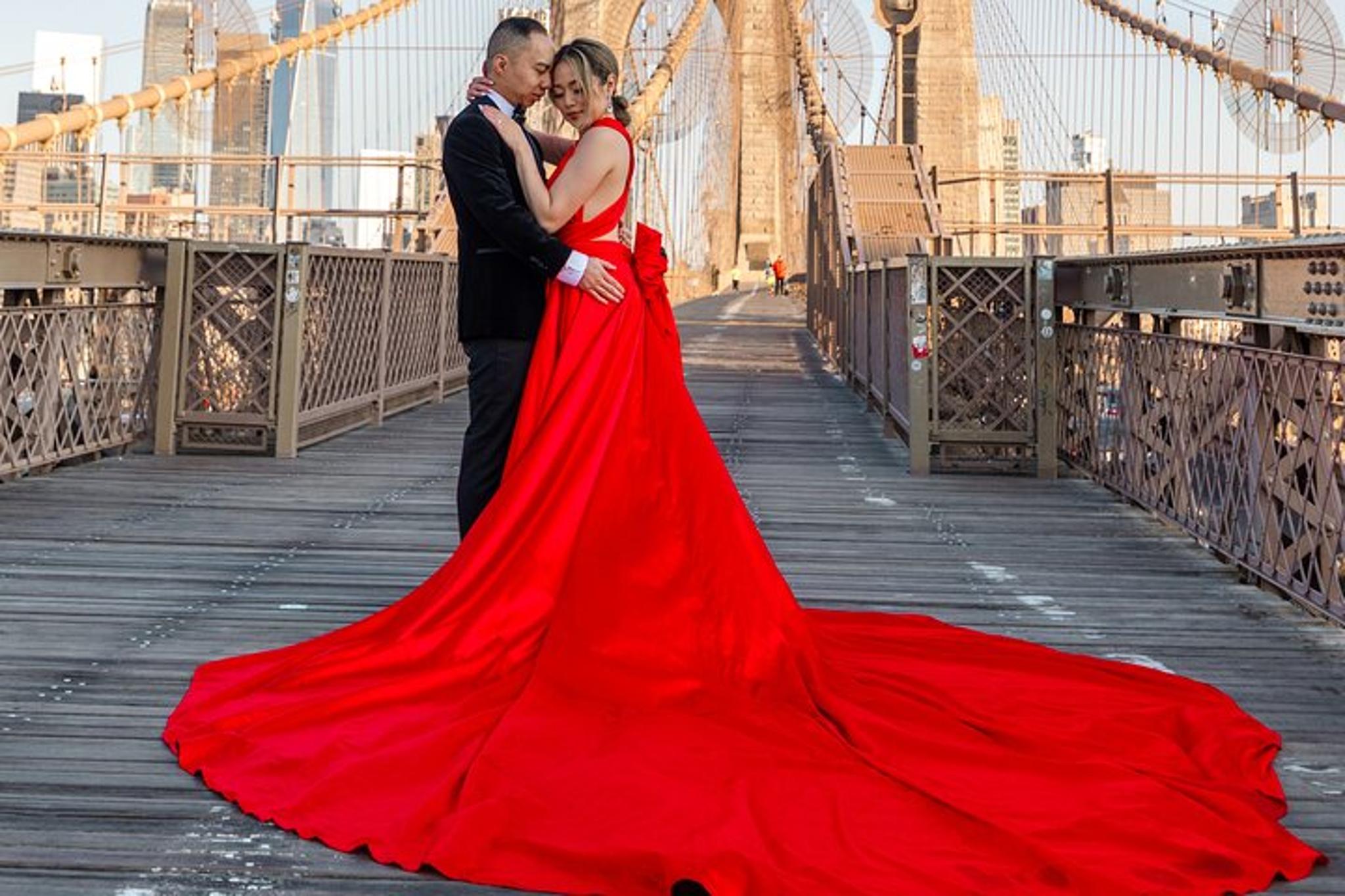 New York Flying-Dress Photoshoot - Image 2