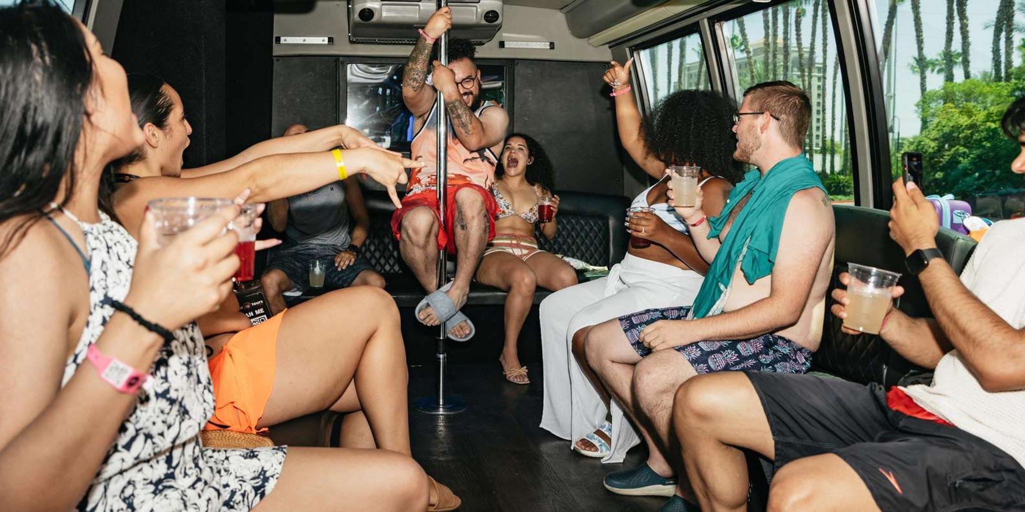 Las Vegas Pool Party Crawl with Party Bus - Image 2