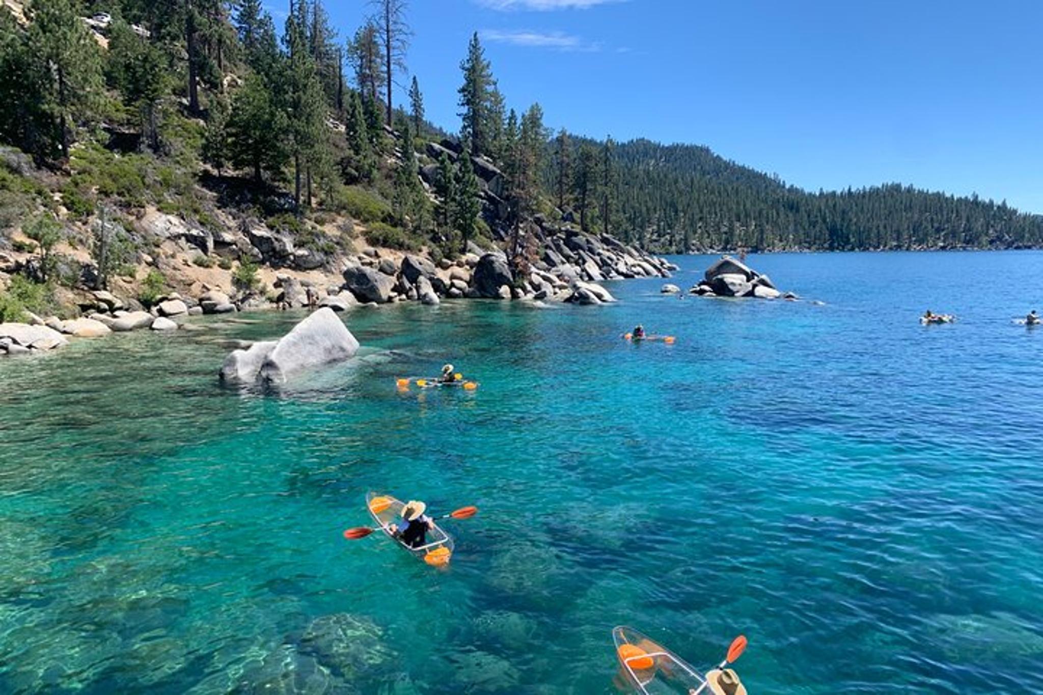 Lake Tahoe Clear Kayak Tour