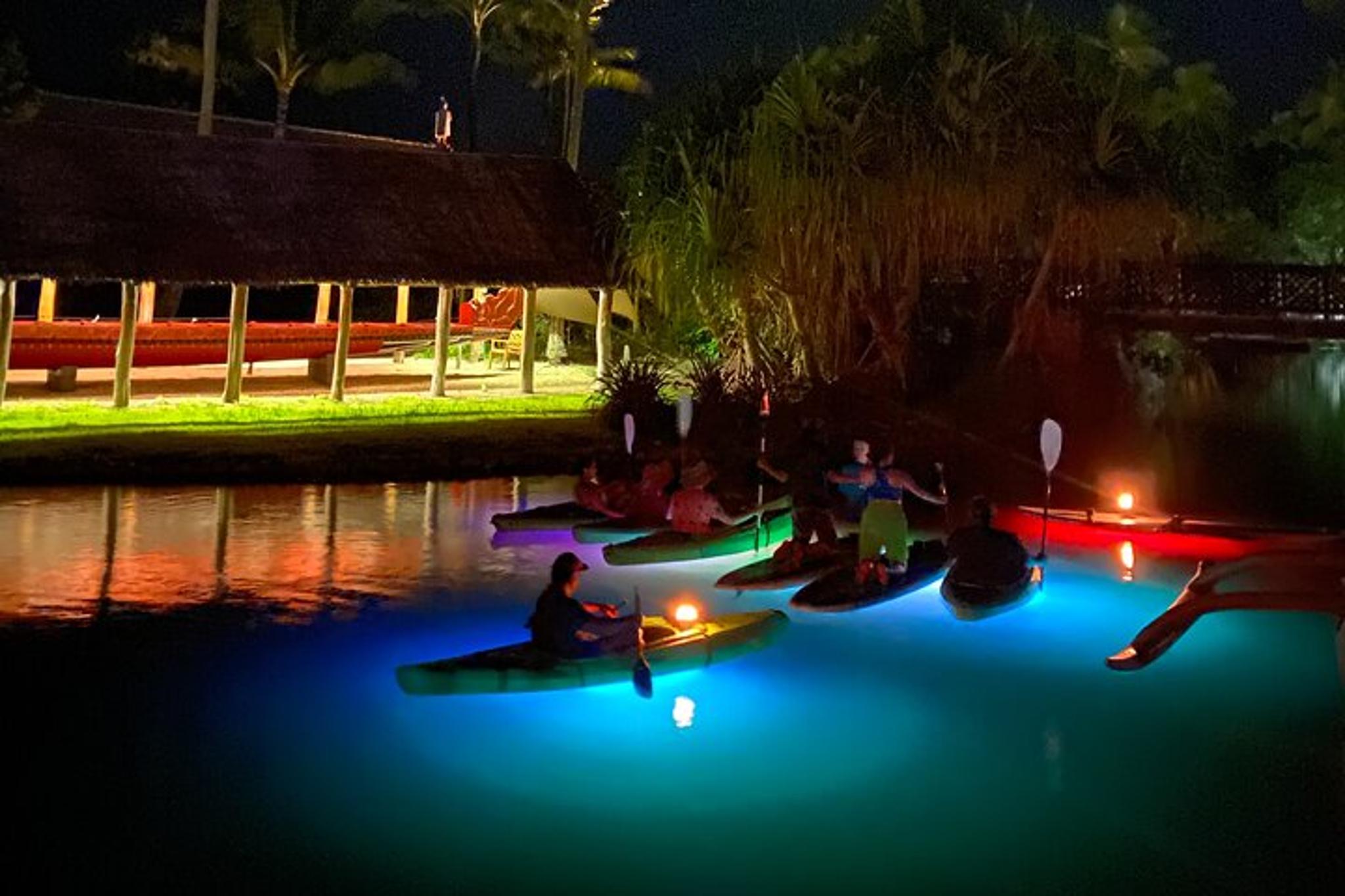 Laie Night Stand-Up Paddle and Kayak Experience - Image 5