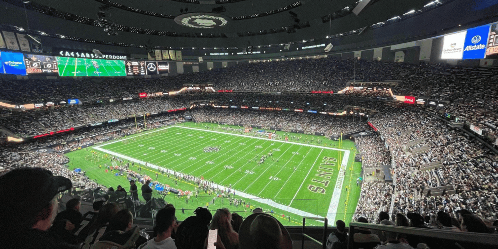 New Orleans Saints Football Game at Caesars Superdome
