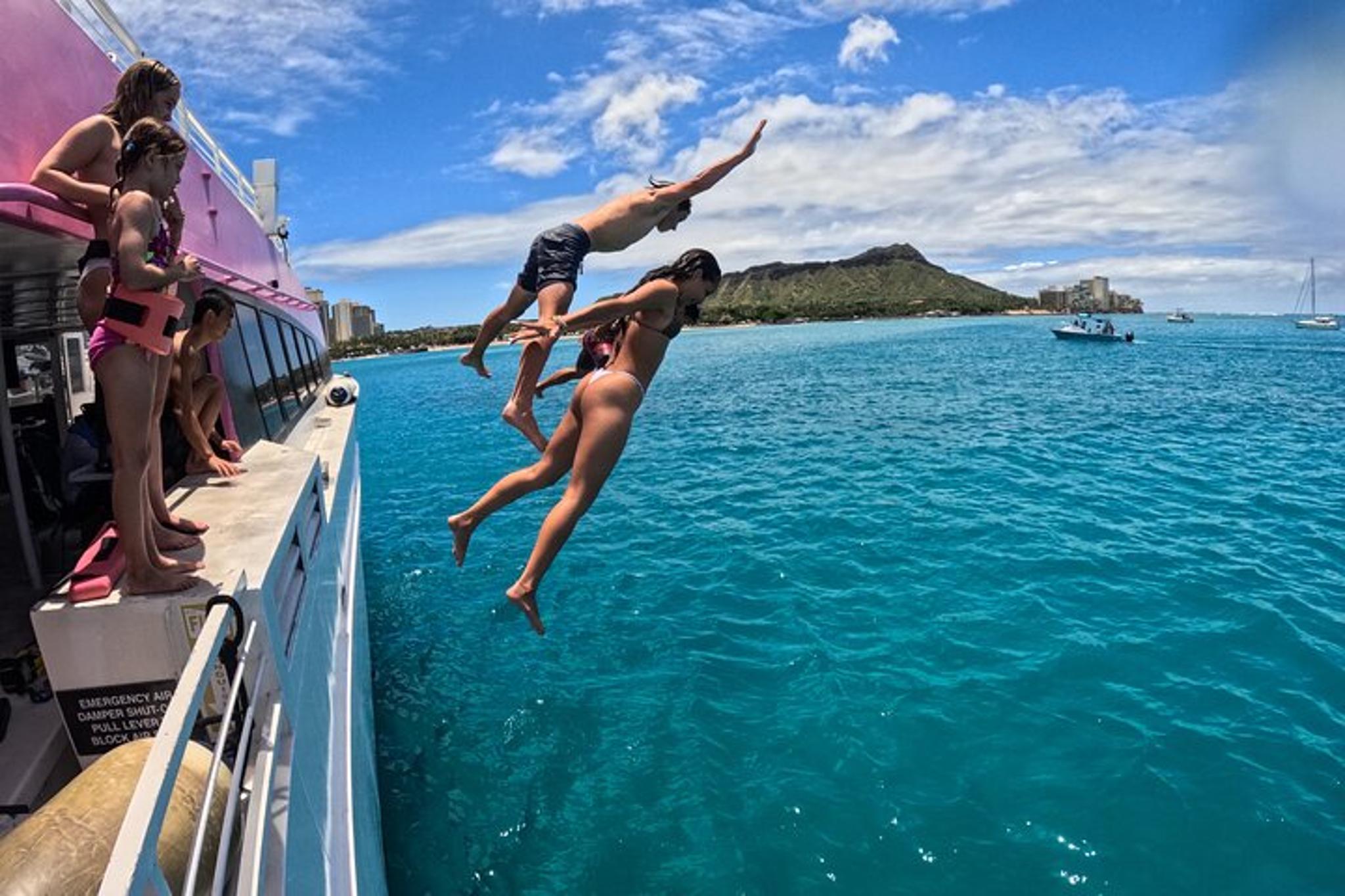 Waikiki Sunset Sailing Catamaran Swim Adventure 2 hr - Image 5