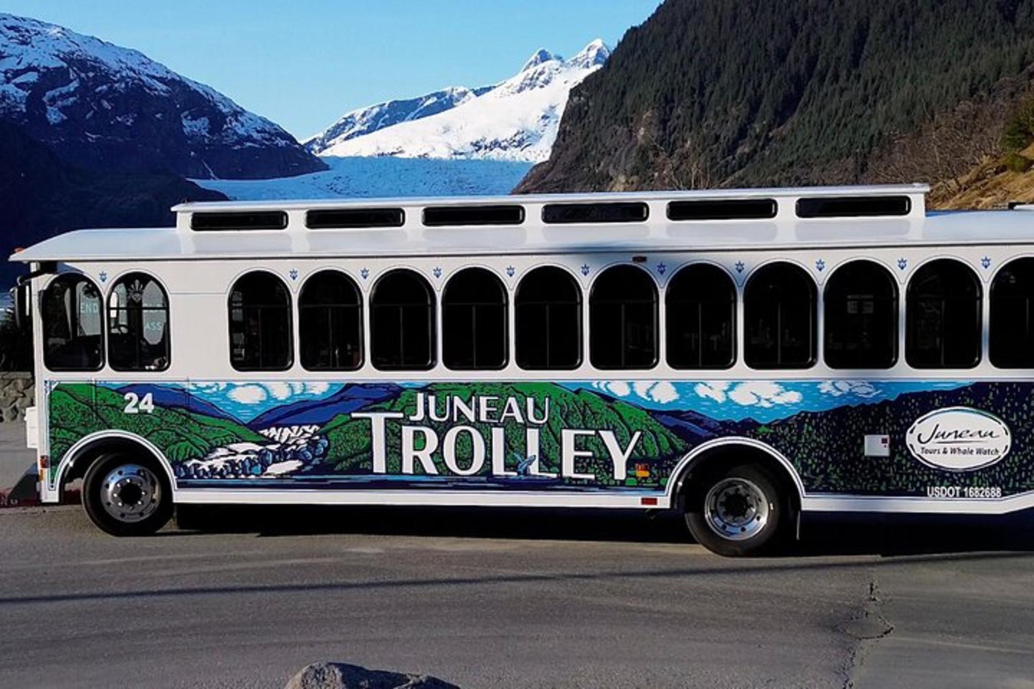 Juneau Mendenhall Glacier Trolley Tour 3 hr - Image 6