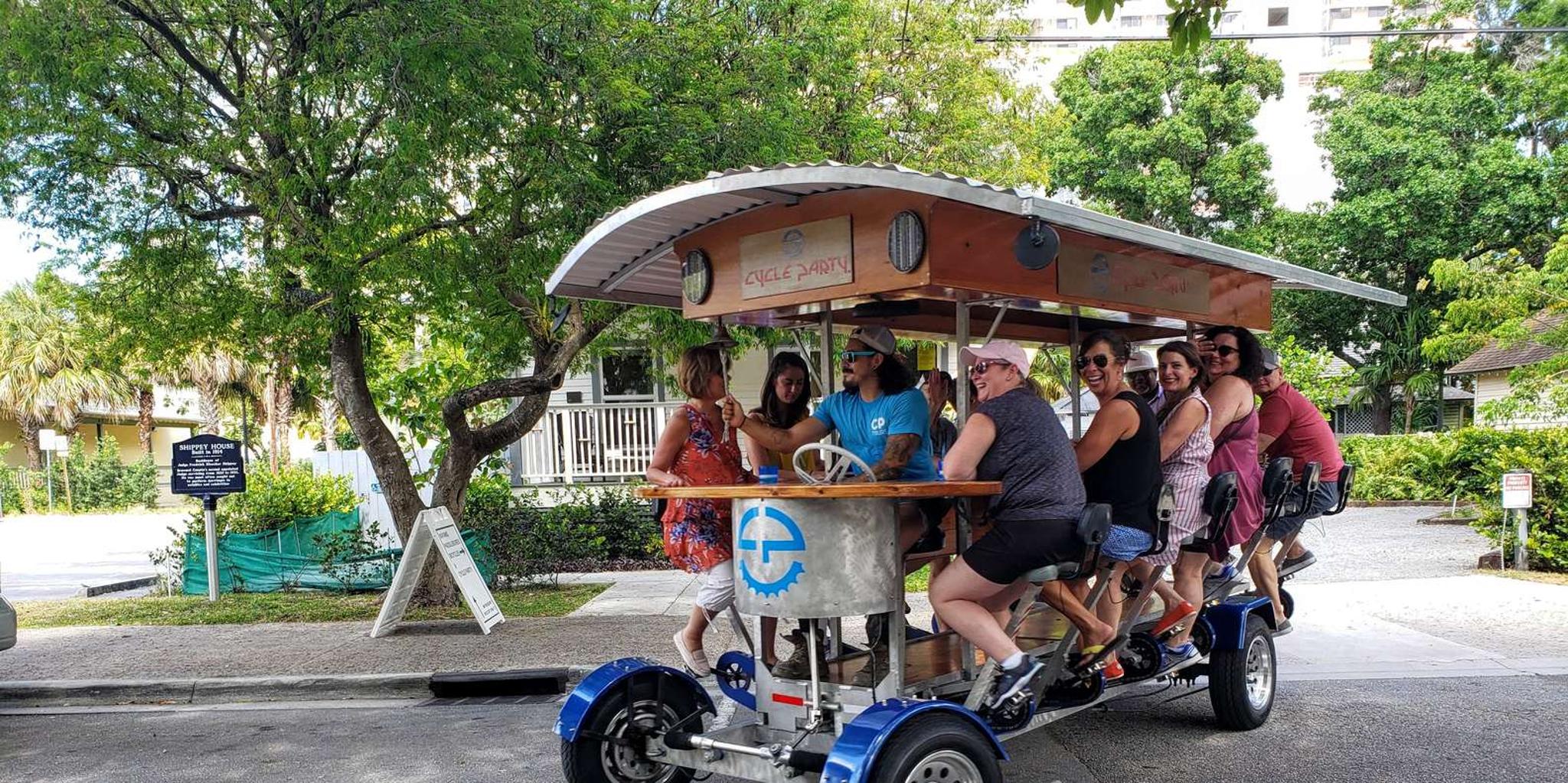 Fort Lauderdale Party Bike Bar Crawl
